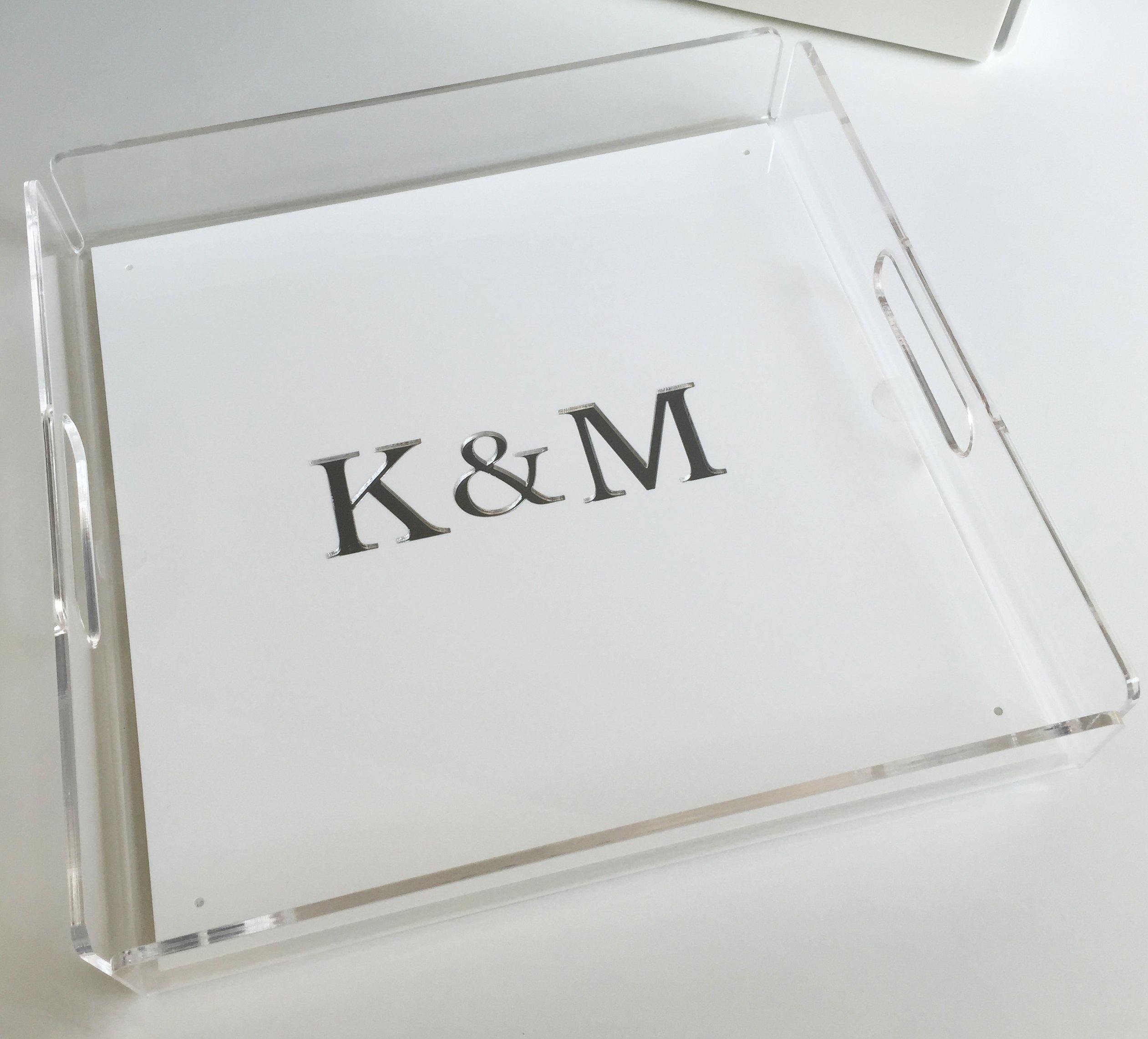 SERVING TRAY | INITIALS - KOKU Concept