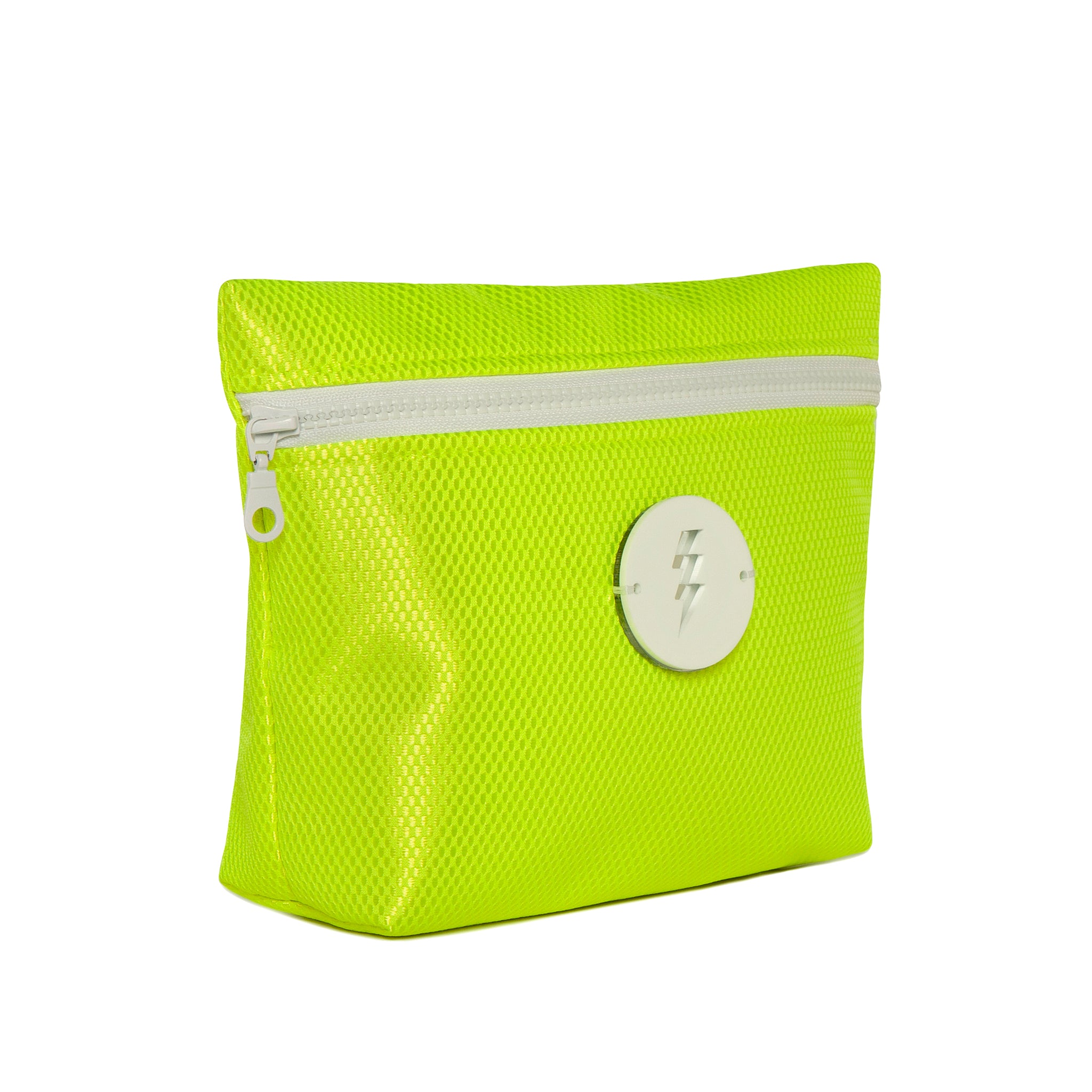 ALEXA Pouch | Yellow Fluo Tech Lightning