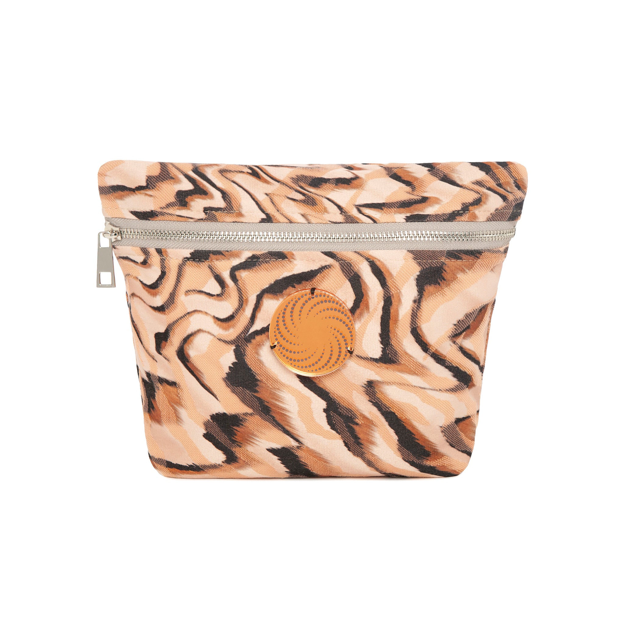 ALEXA Pouch | Beige Animal Wash Sphere