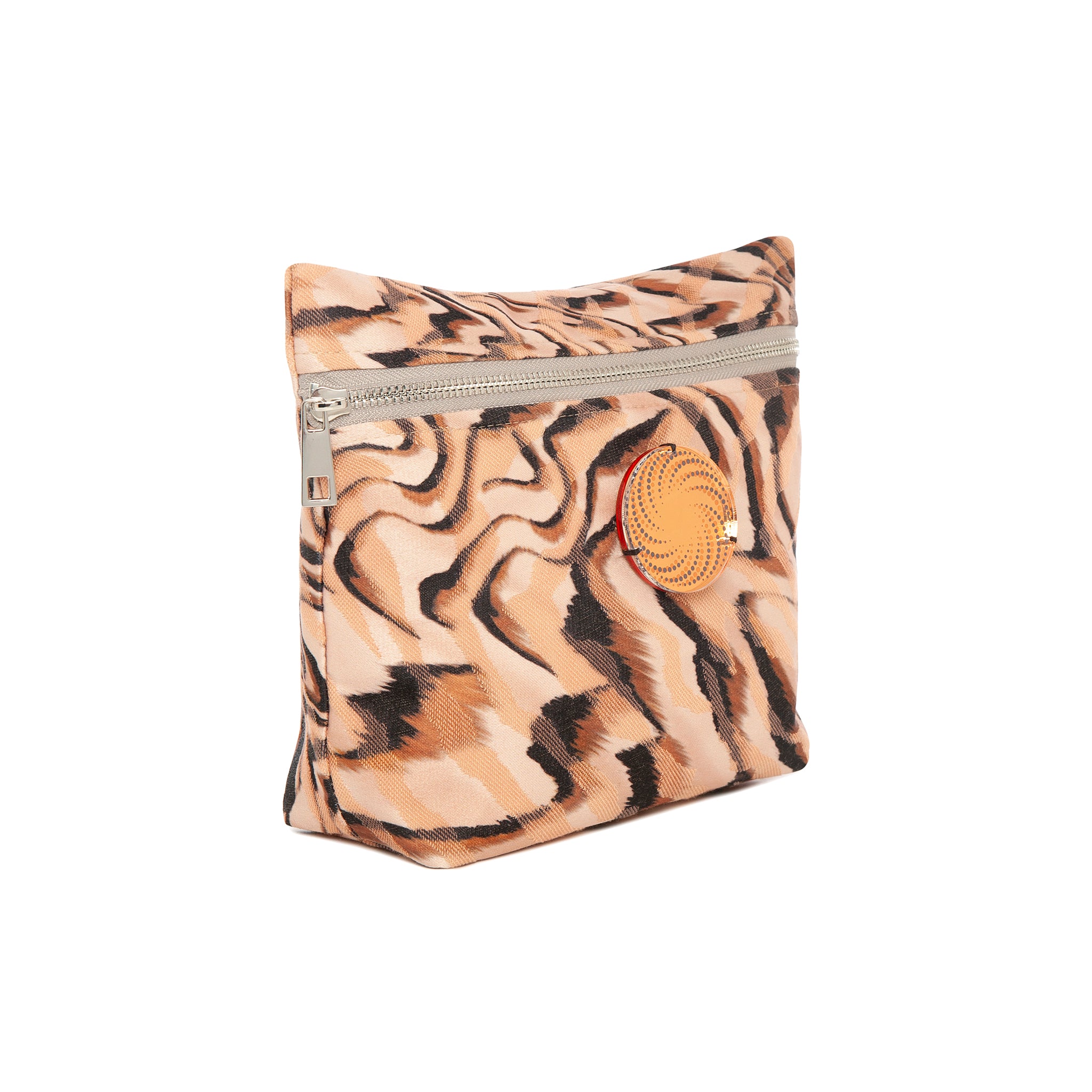 ALEXA Pouch | Beige Animal Wash Sphere