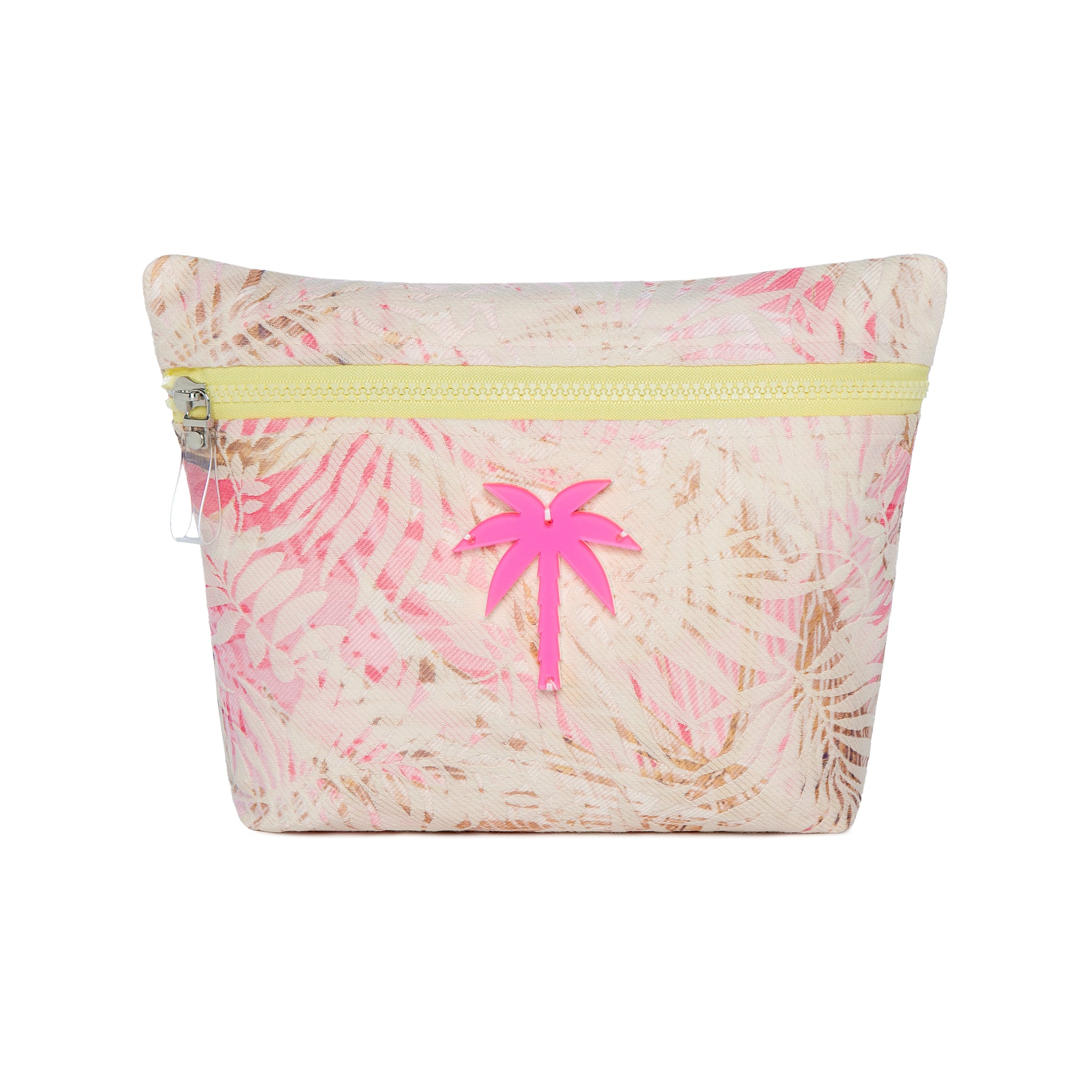 ALEXA Pouch | Beige Tropical Forest Palm tree
