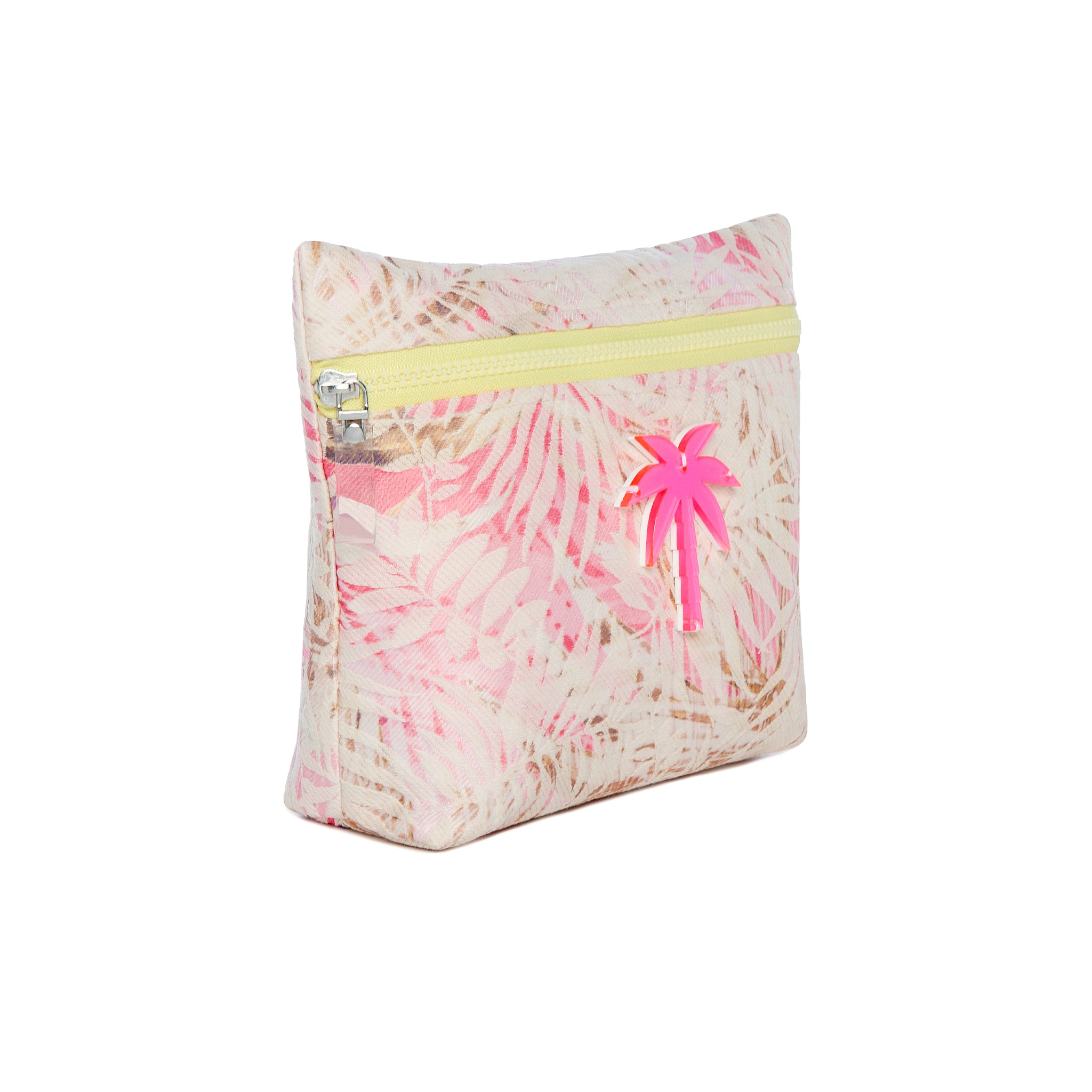 ALEXA Pouch | Beige Tropical Forest Palm tree