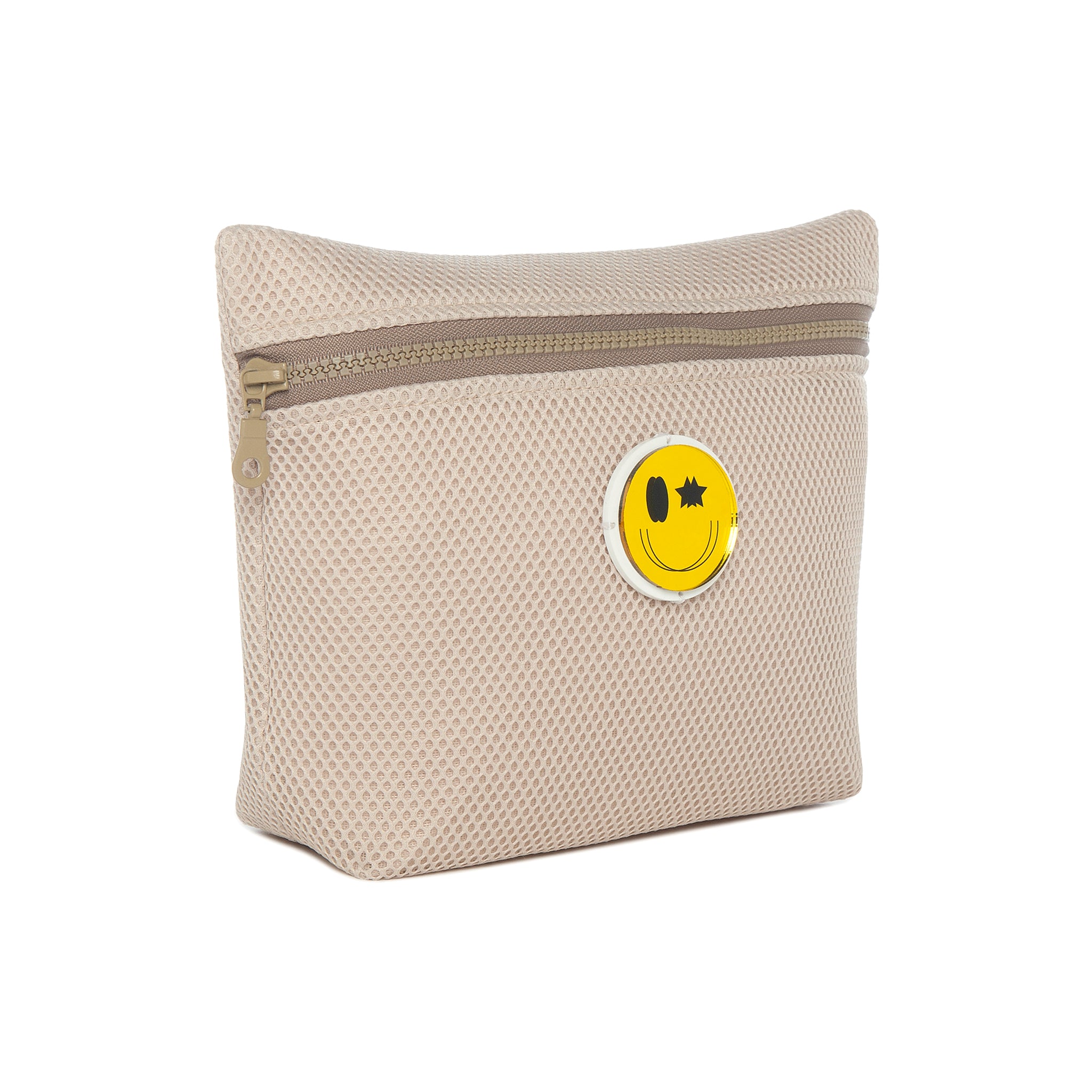 ALEXA Pouch | Beige Happy Face