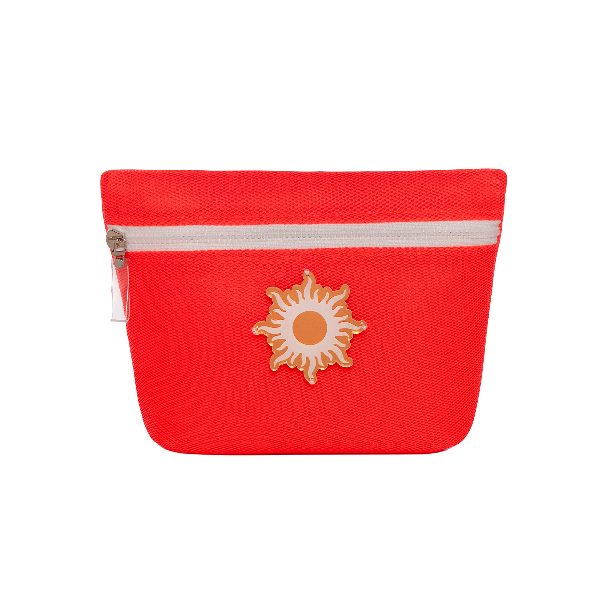 ALEXA Pouch | Coral Fluo Net Sun