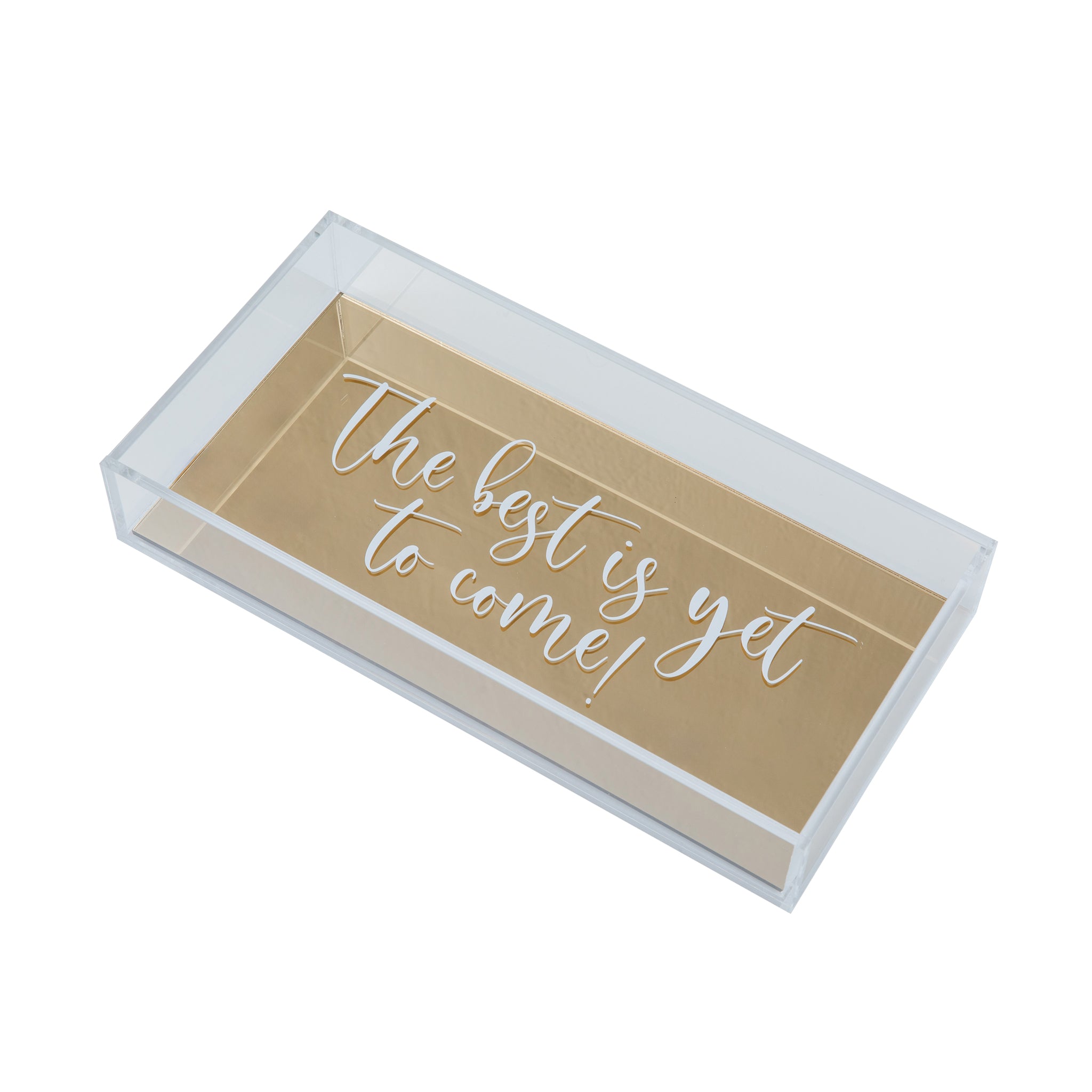 ANESA Tray | The Best is Yet to Come Gold