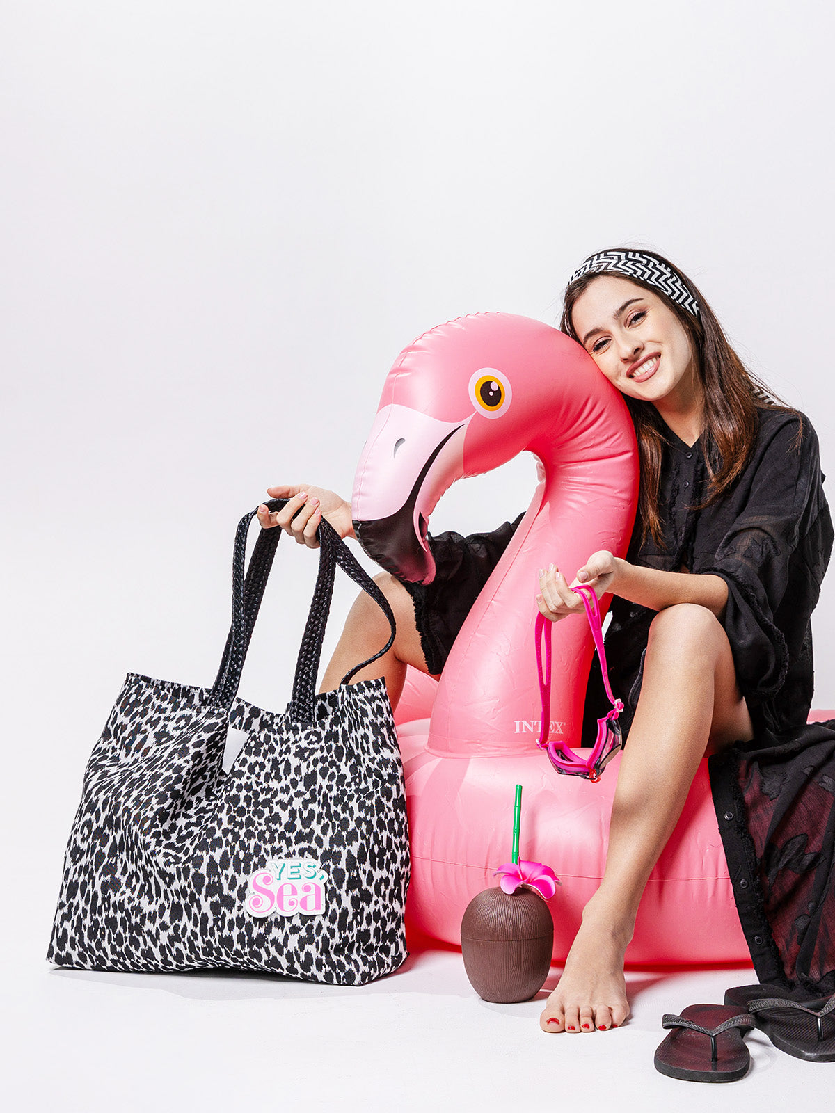 URBAN Large Tote bag | Animal Yes Sea