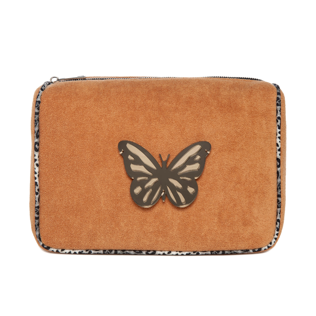 BLAZE Pouch | Ochre Towel Butterfly
