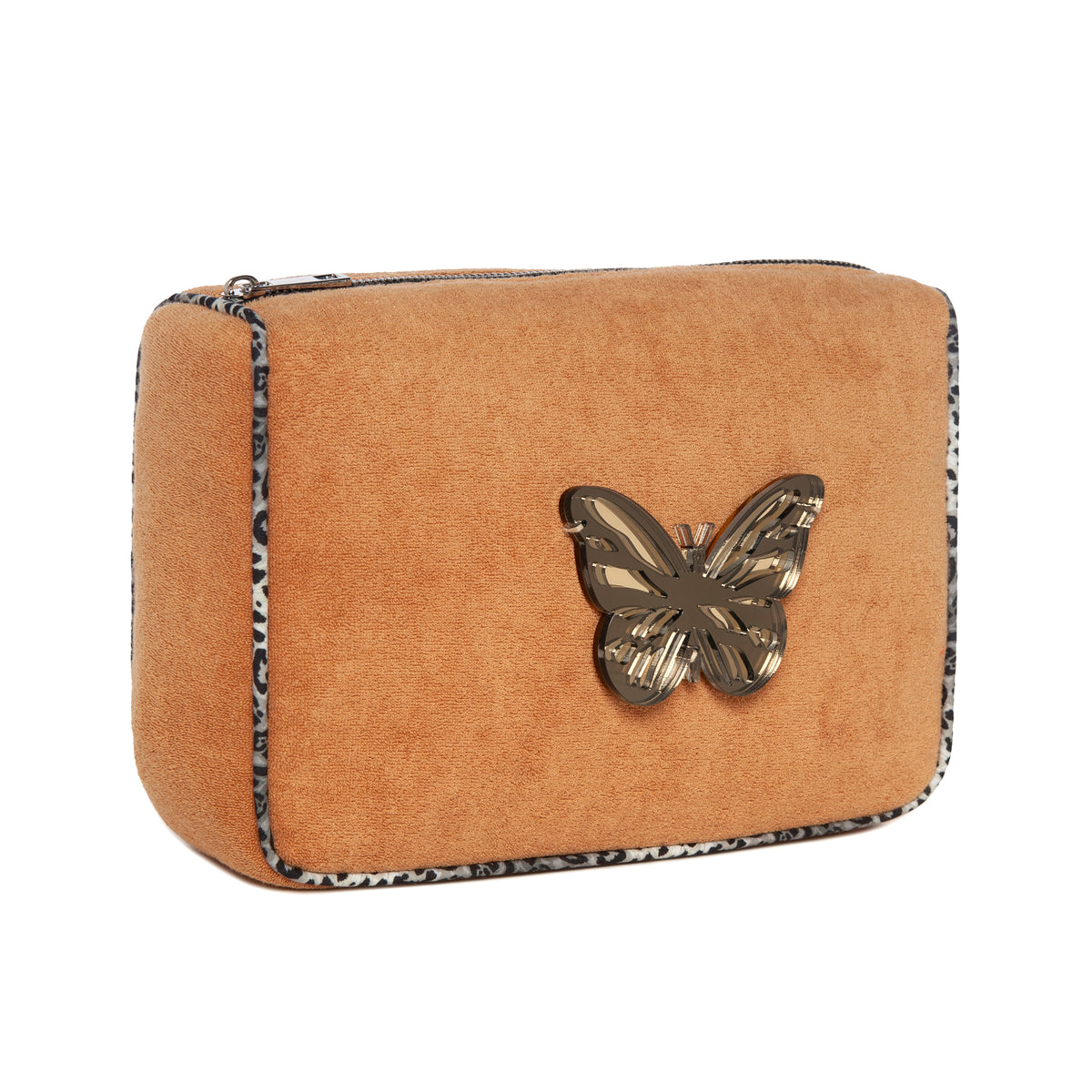 BLAZE Pouch | Ochre Towel Butterfly