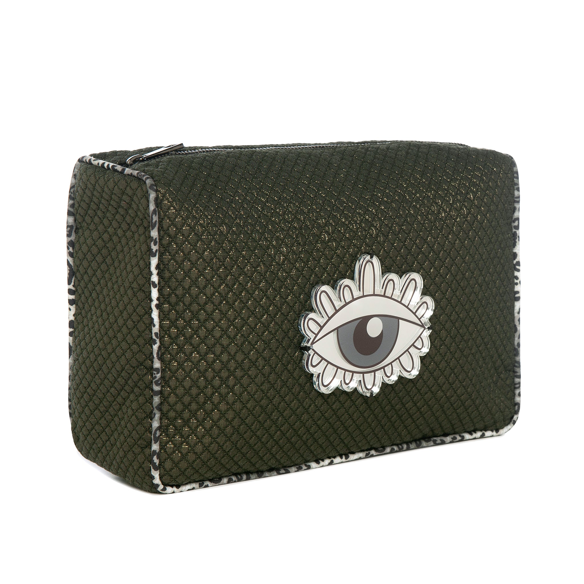 BLAZE Pouch | Shinny Dark Green Evil Eye