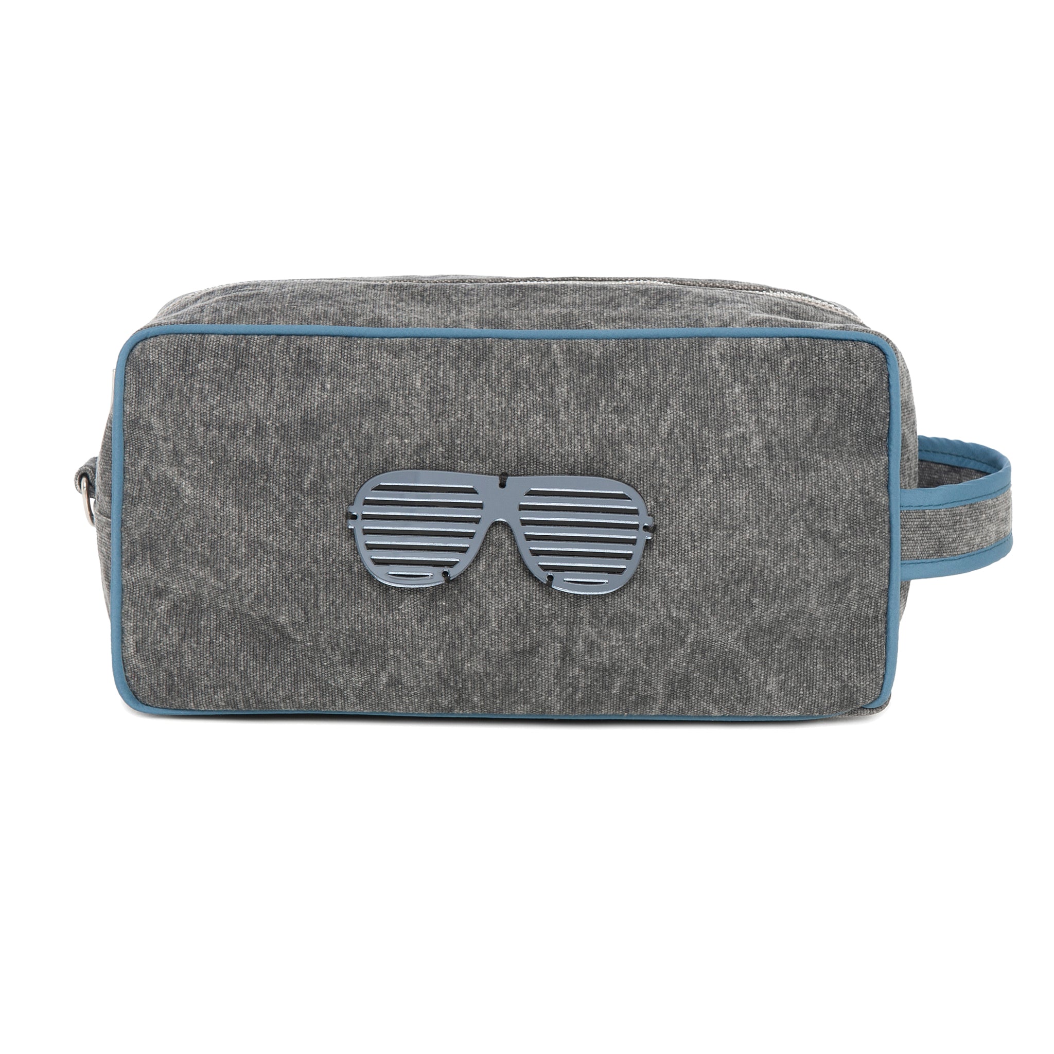 BOO Pouch | Black Washed Denim Glasses