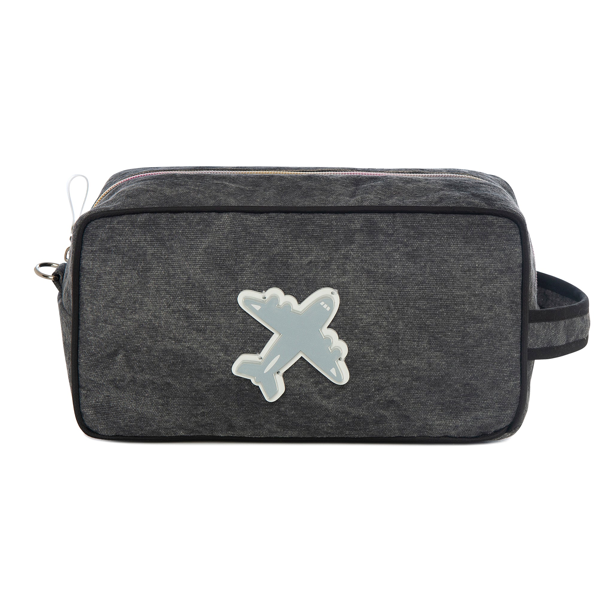 BOO Pouch | Black Wash Plane