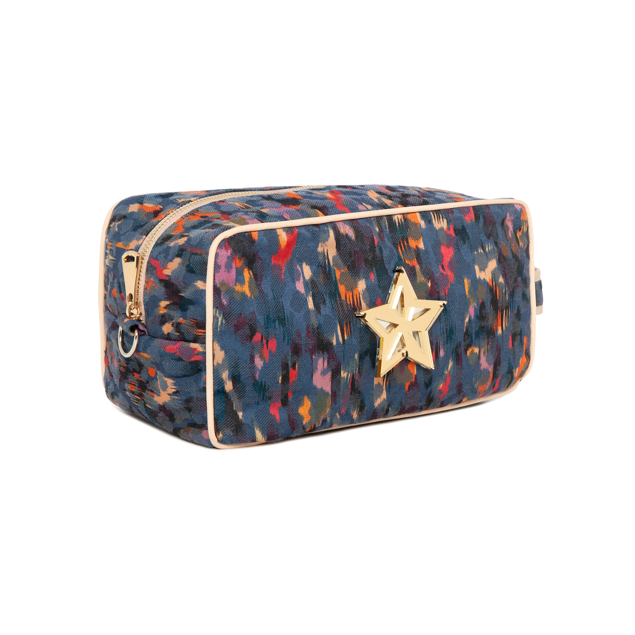 BOO Pouch | Blue Paint Brush Star