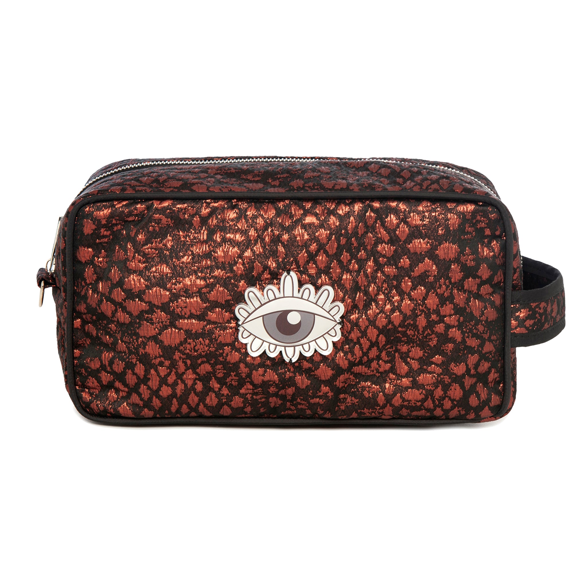 BOO Pouch | Copper Croc Evil Eye