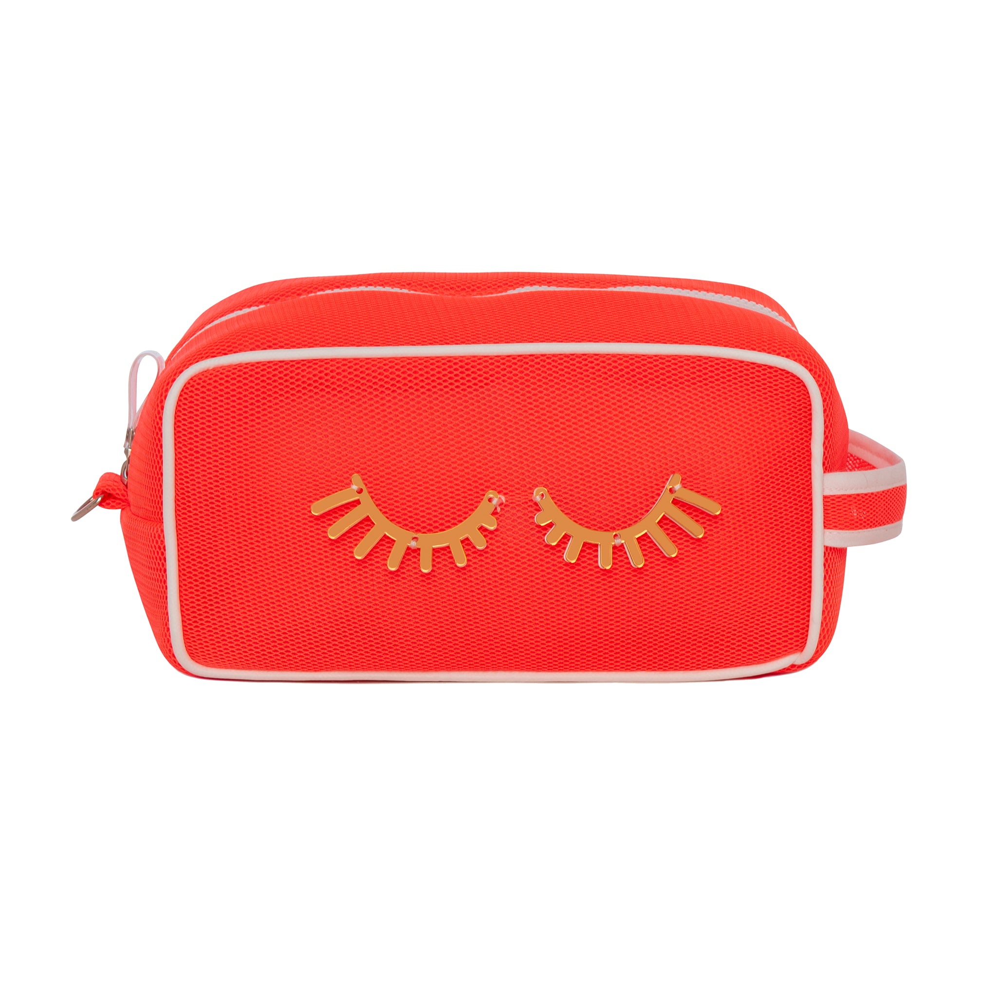 BOO Pouch | Coral Fluo Net Lashes