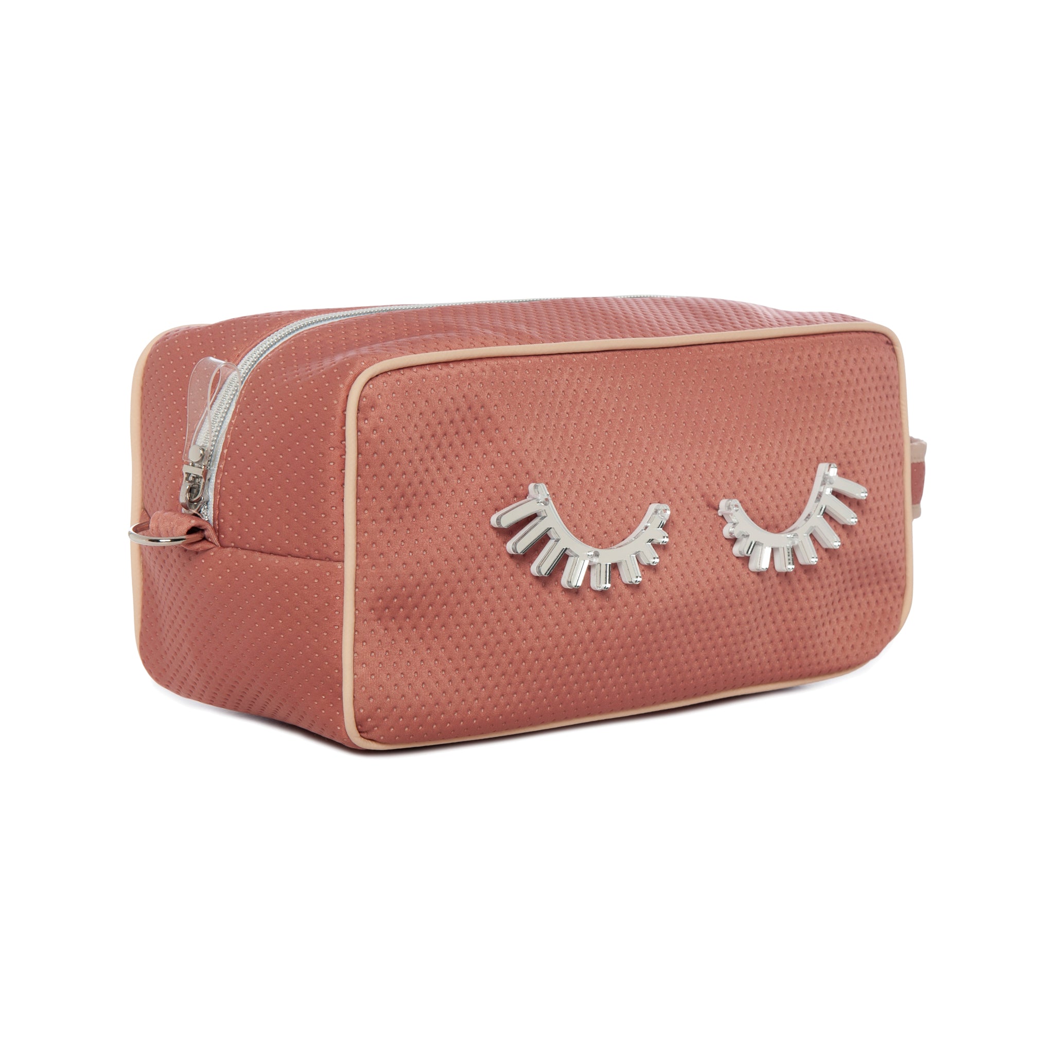 BOO Pouch | Dusty Pink Dots Lashes