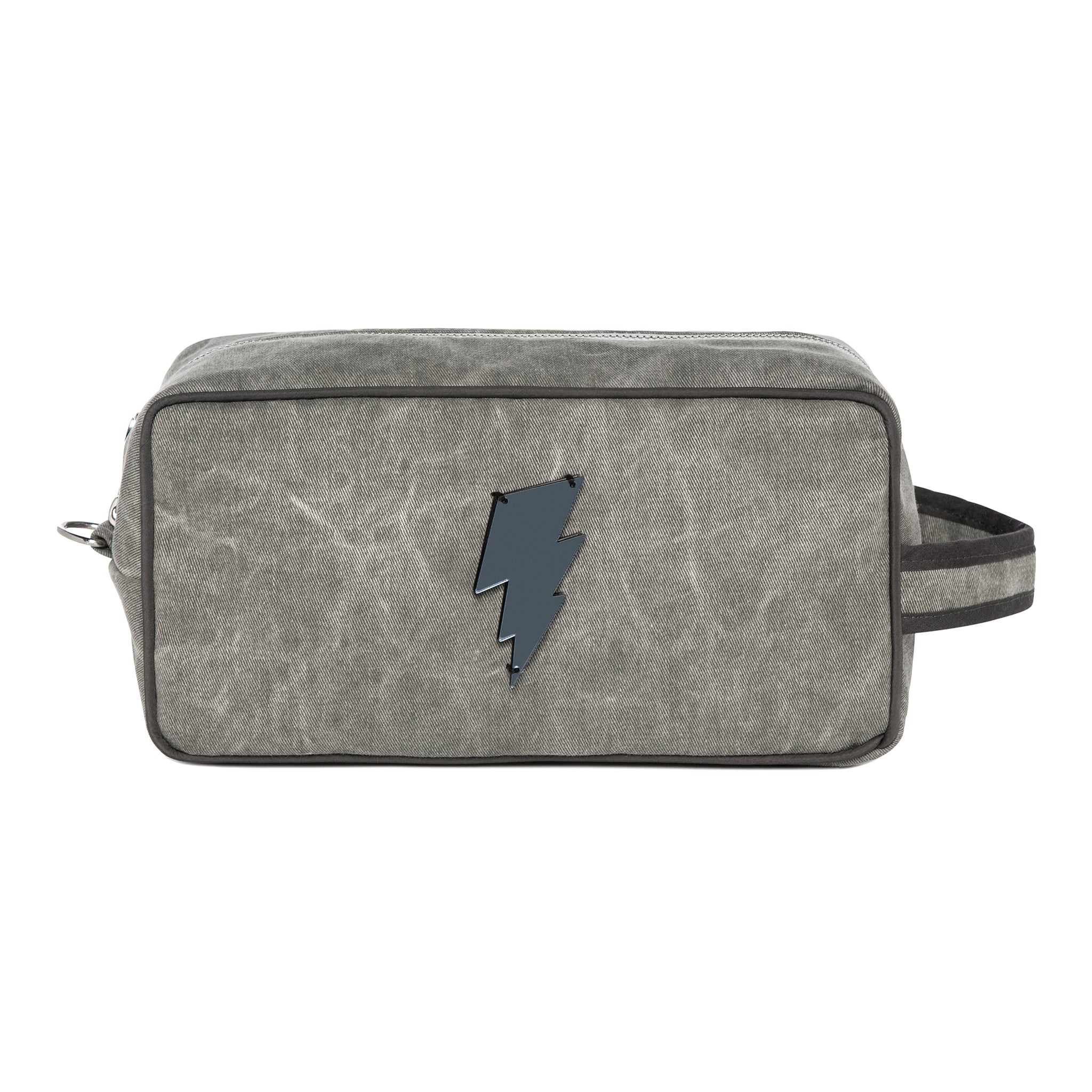 BOO Toiletry bag | Khaki Denim Lightning