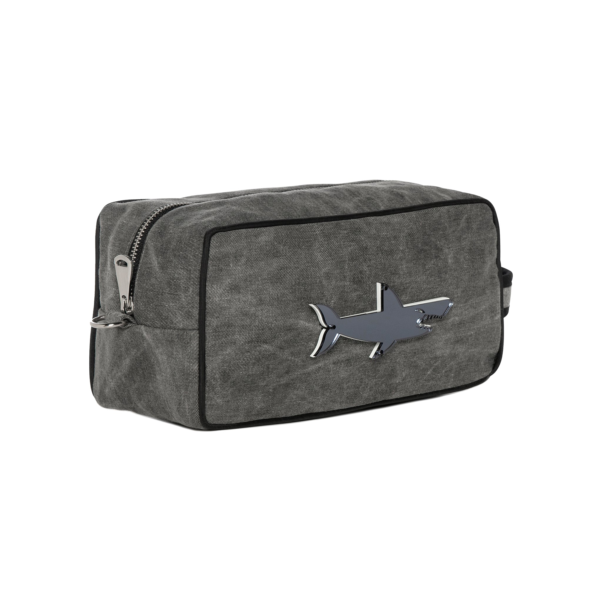 BOO Toiletry bag | Grey Denim Shark