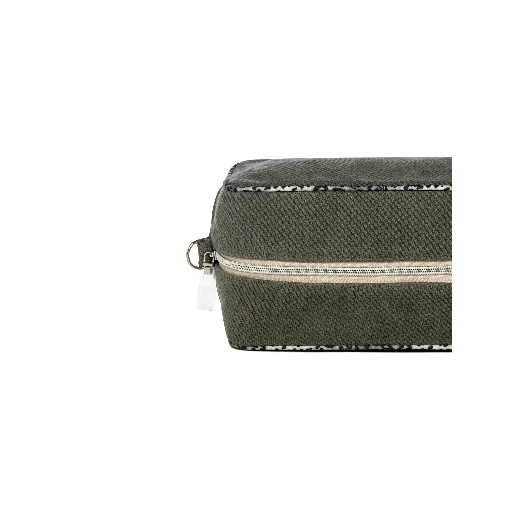BOO Pouch | Khaki Diagonal Shell