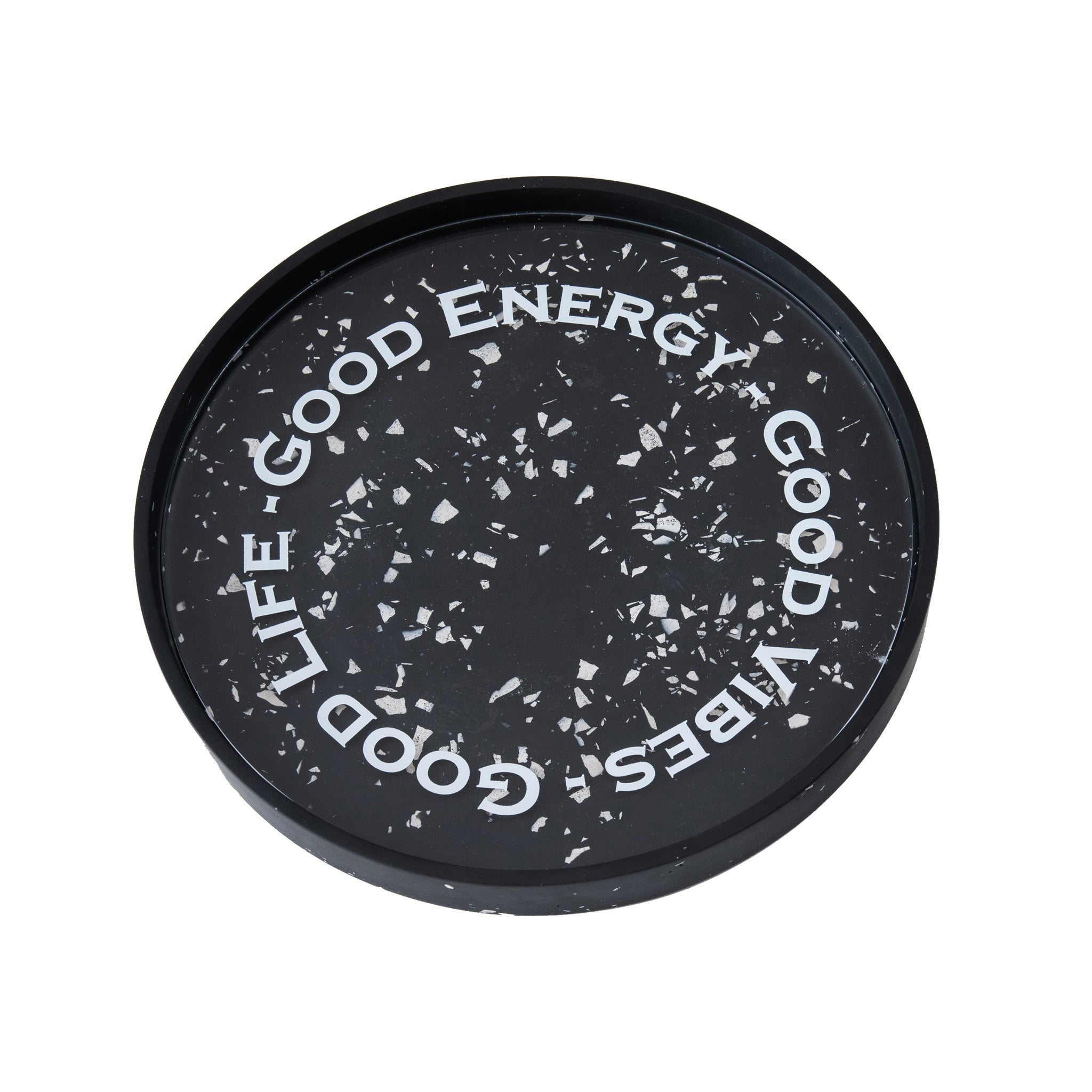 TERA Round Tray | Black Good Life