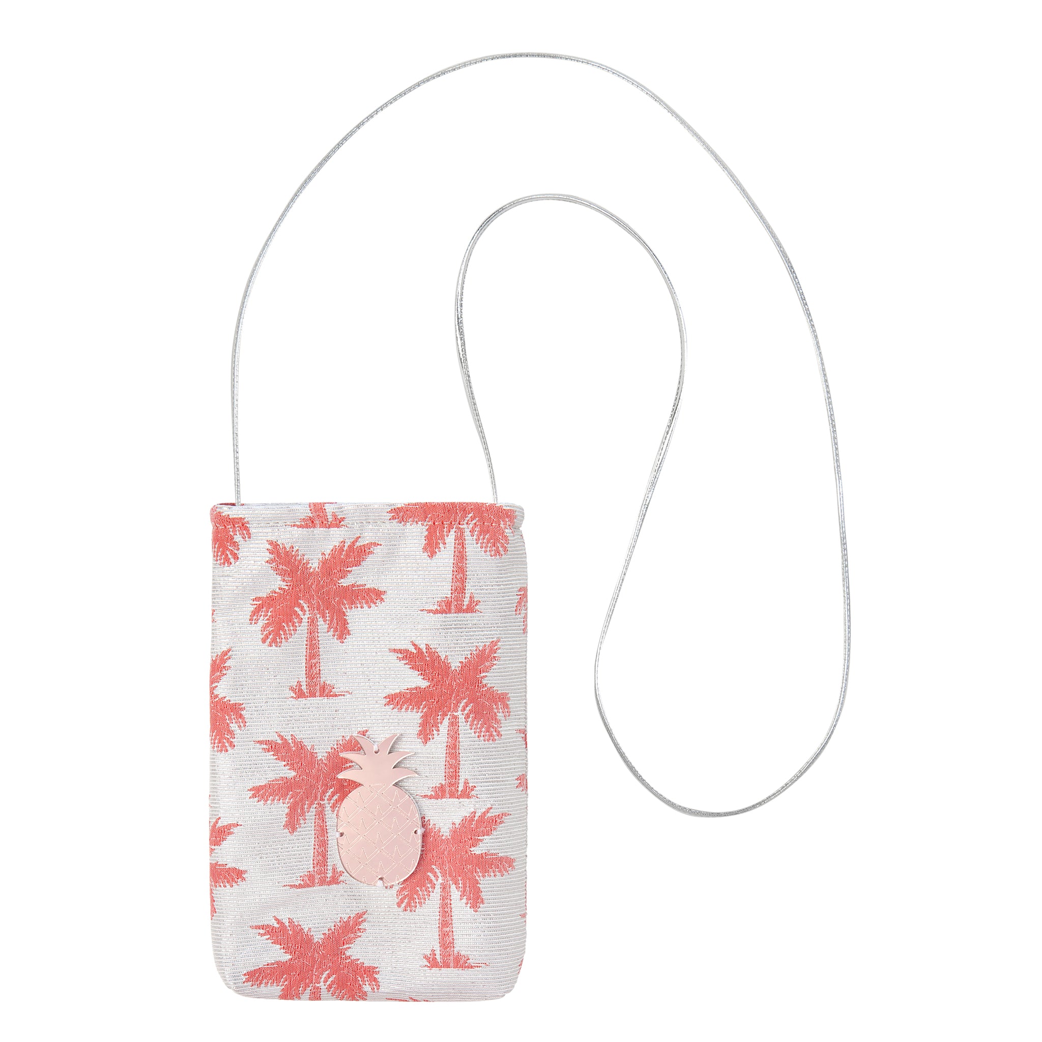 EV Phone Pouch | Red Palms Pineapple