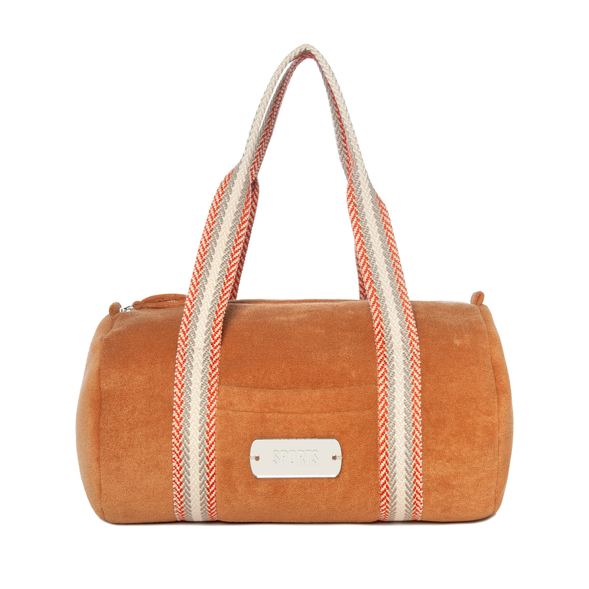 GABY Small Duffel bag | Ochre Towel Tag