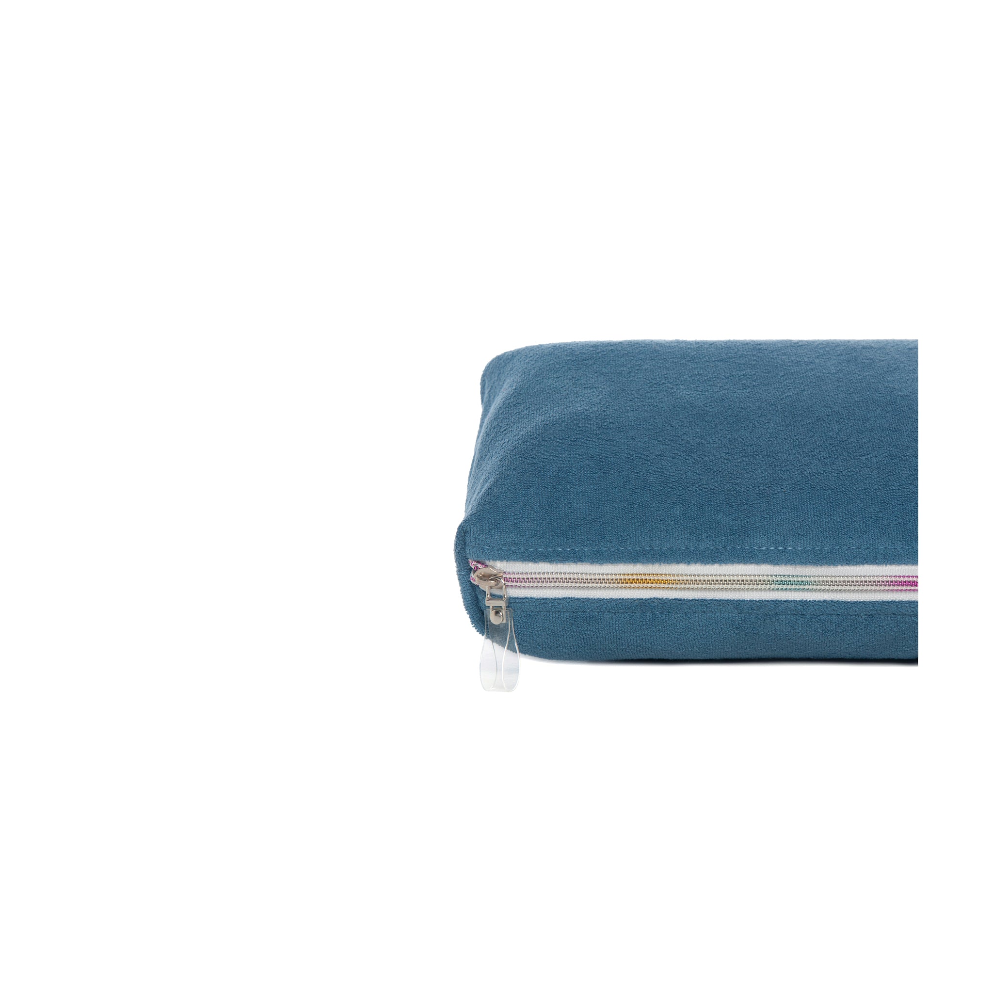 INES Pouch | Blue Towel Flip Flops