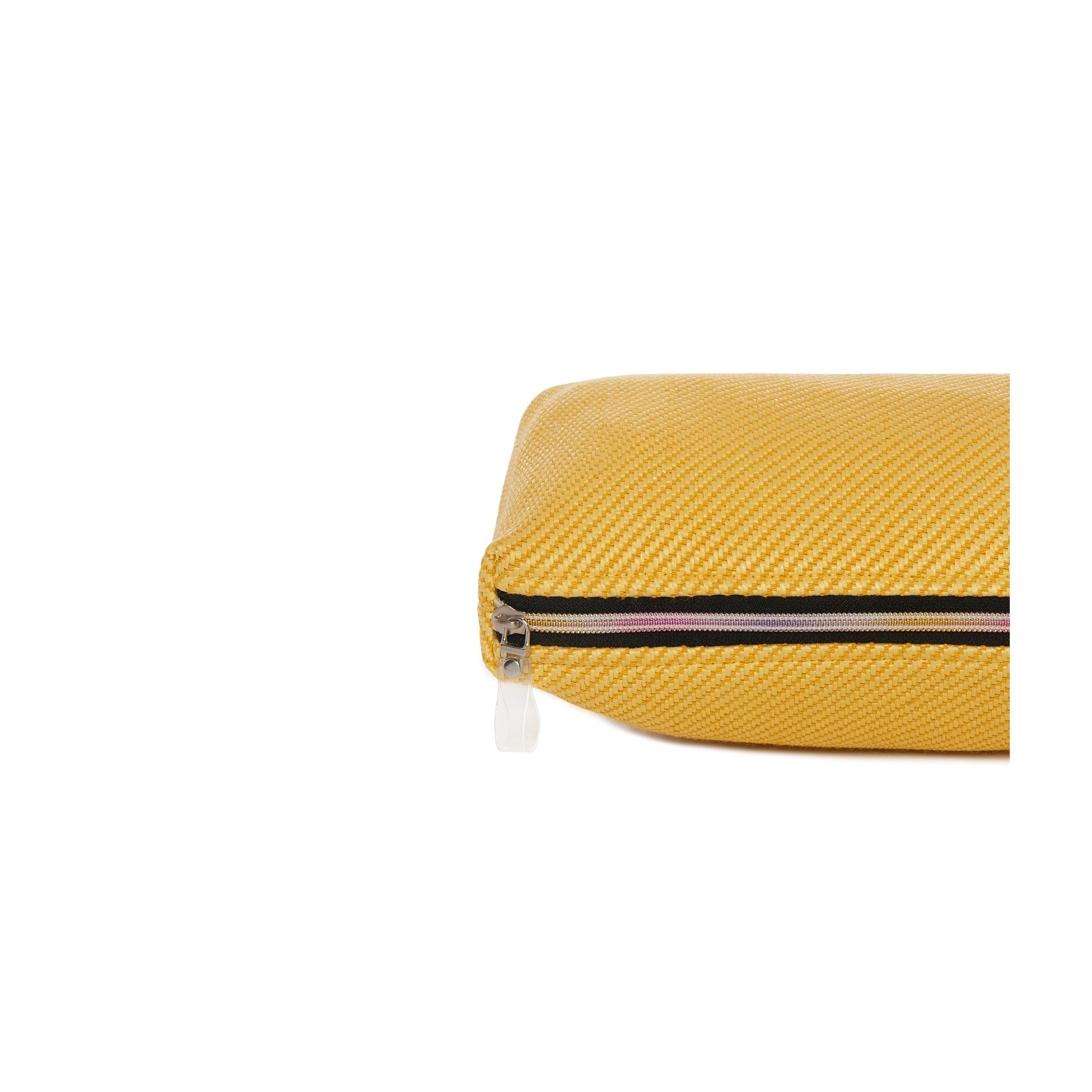 INES Pouch | Bright Yellow Woven Shell