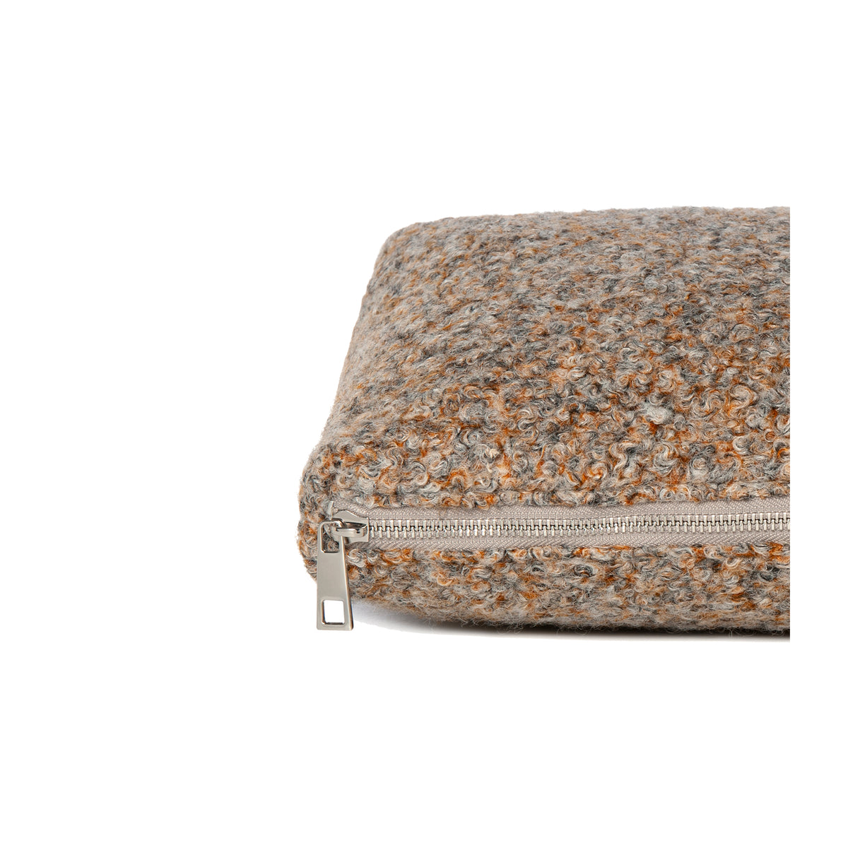 INES Pouch | Mocha Snowball Flower