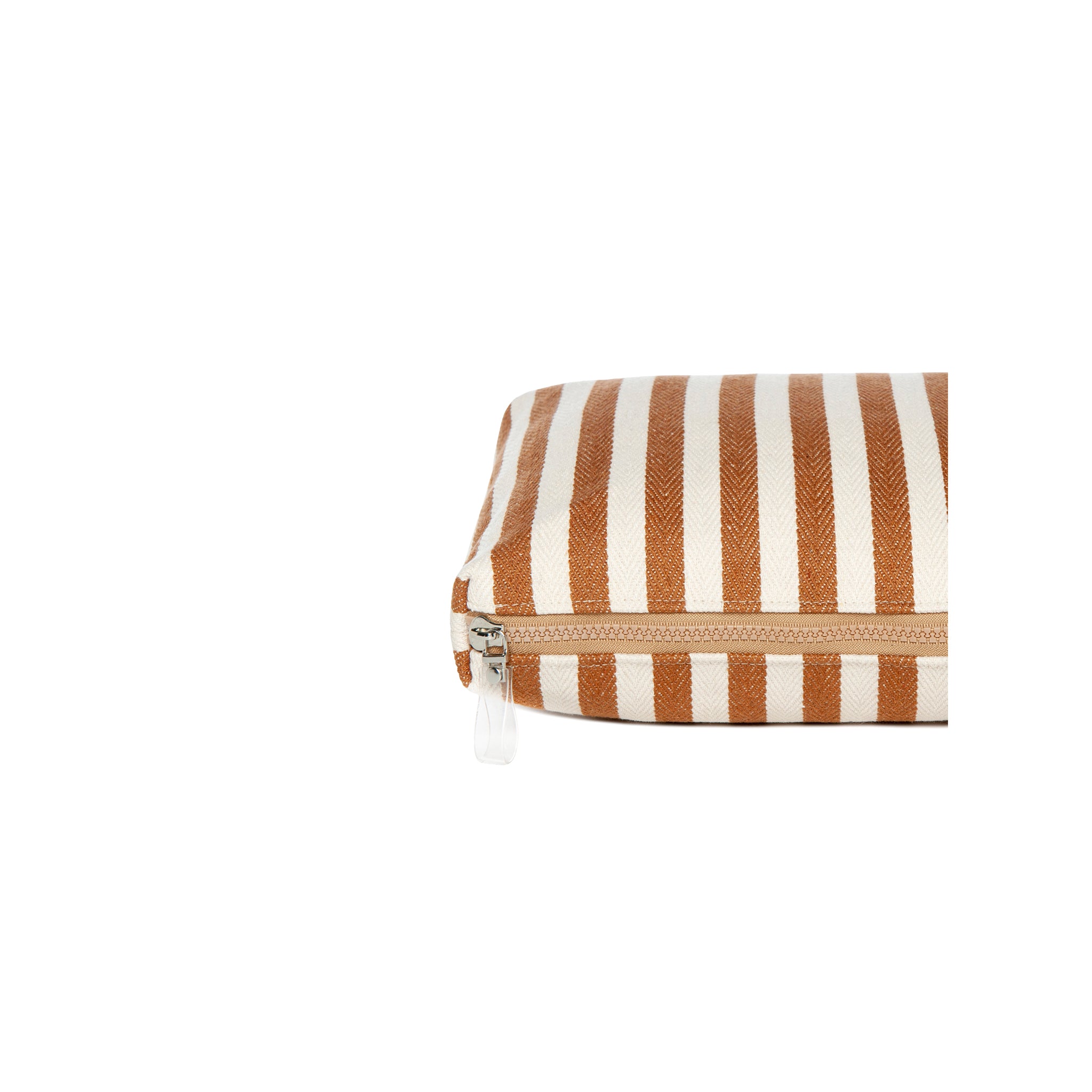 INES Pouch | Mocha Stripes Evil Eye