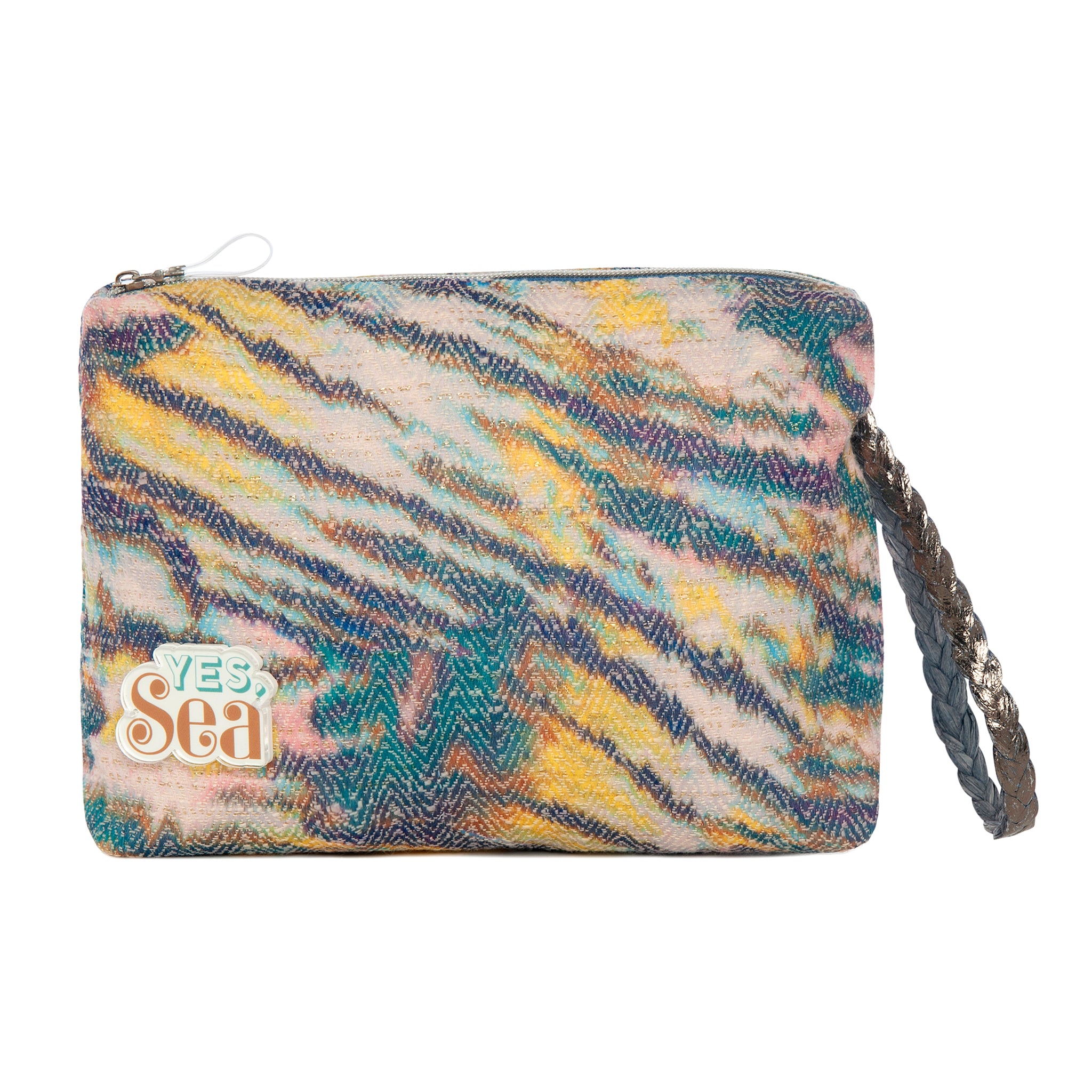 INES Pouch | Rainbow Wash Yes Sea