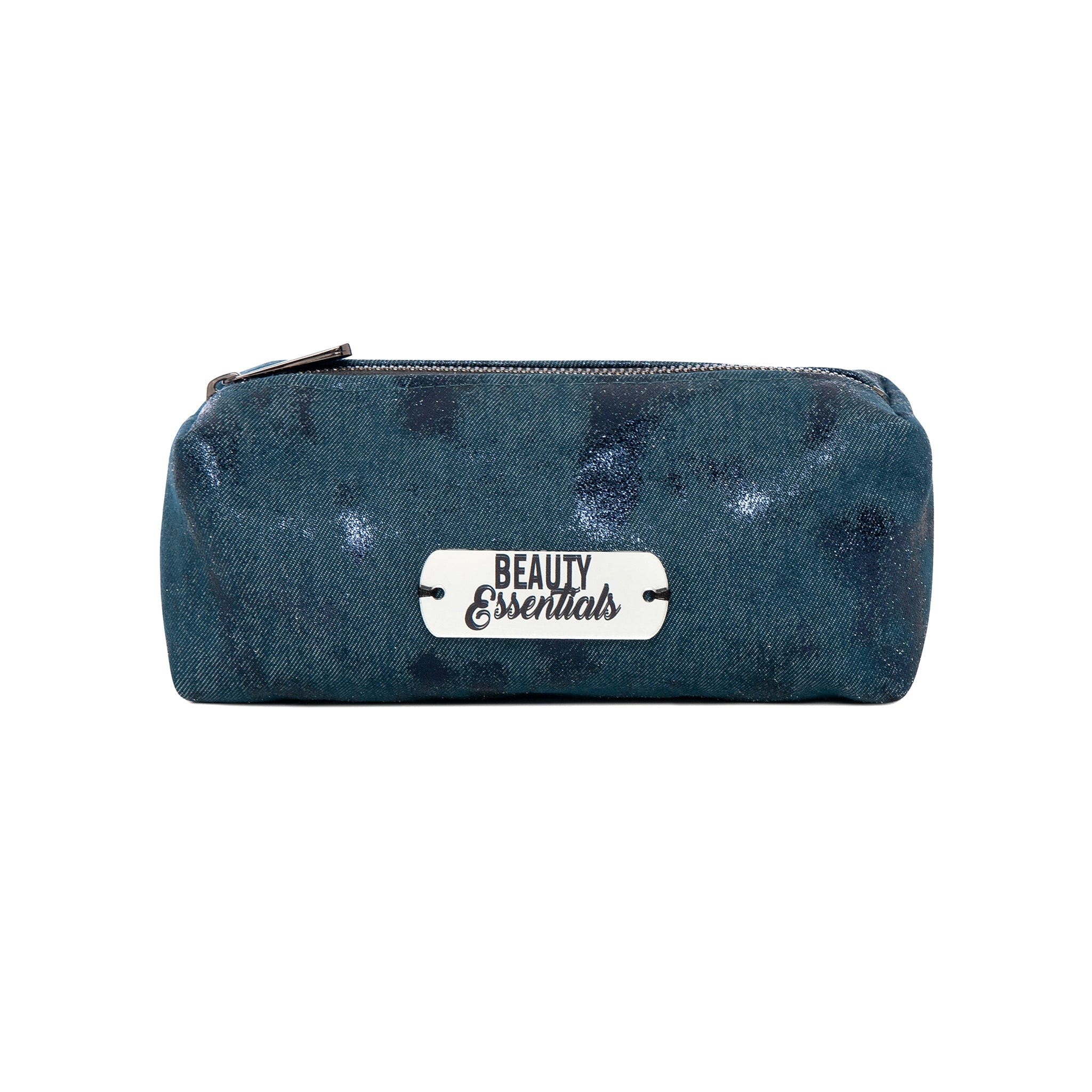 Jazz Pouch | Navy Shiny Canvas Beauty Essentials