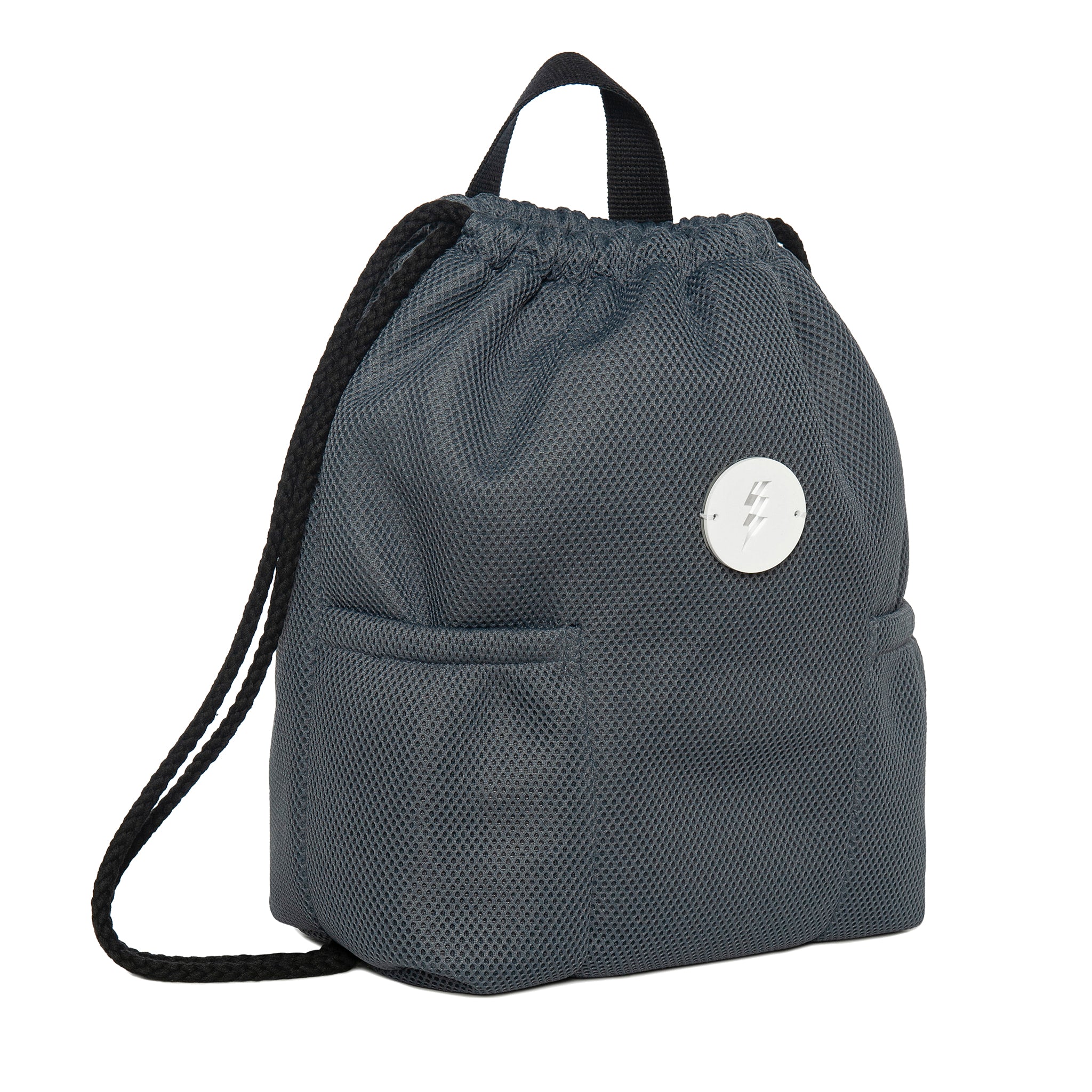 Lilly Backpack | Grey Bubbles Lightning