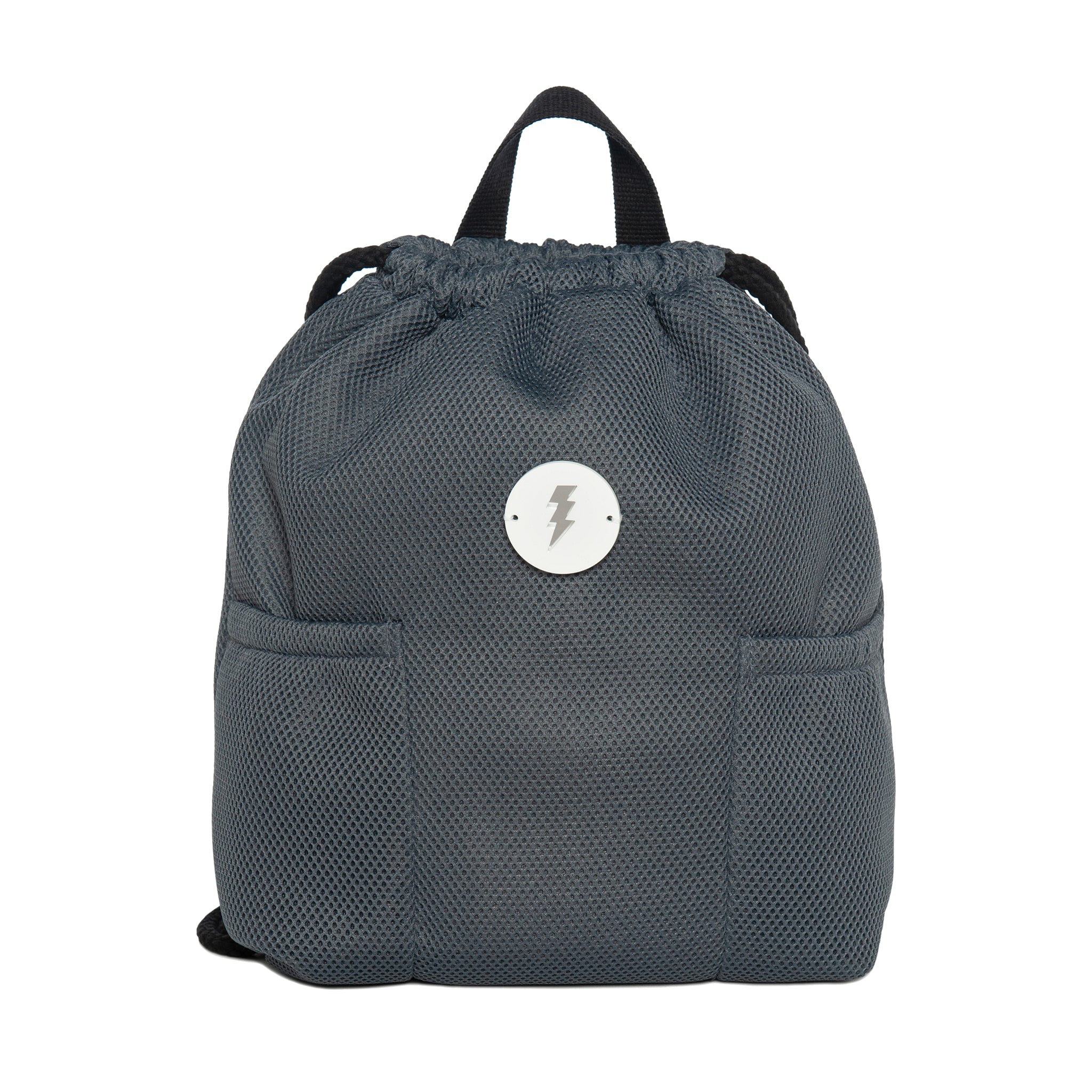 Lilly Backpack | Grey Bubbles Lightning