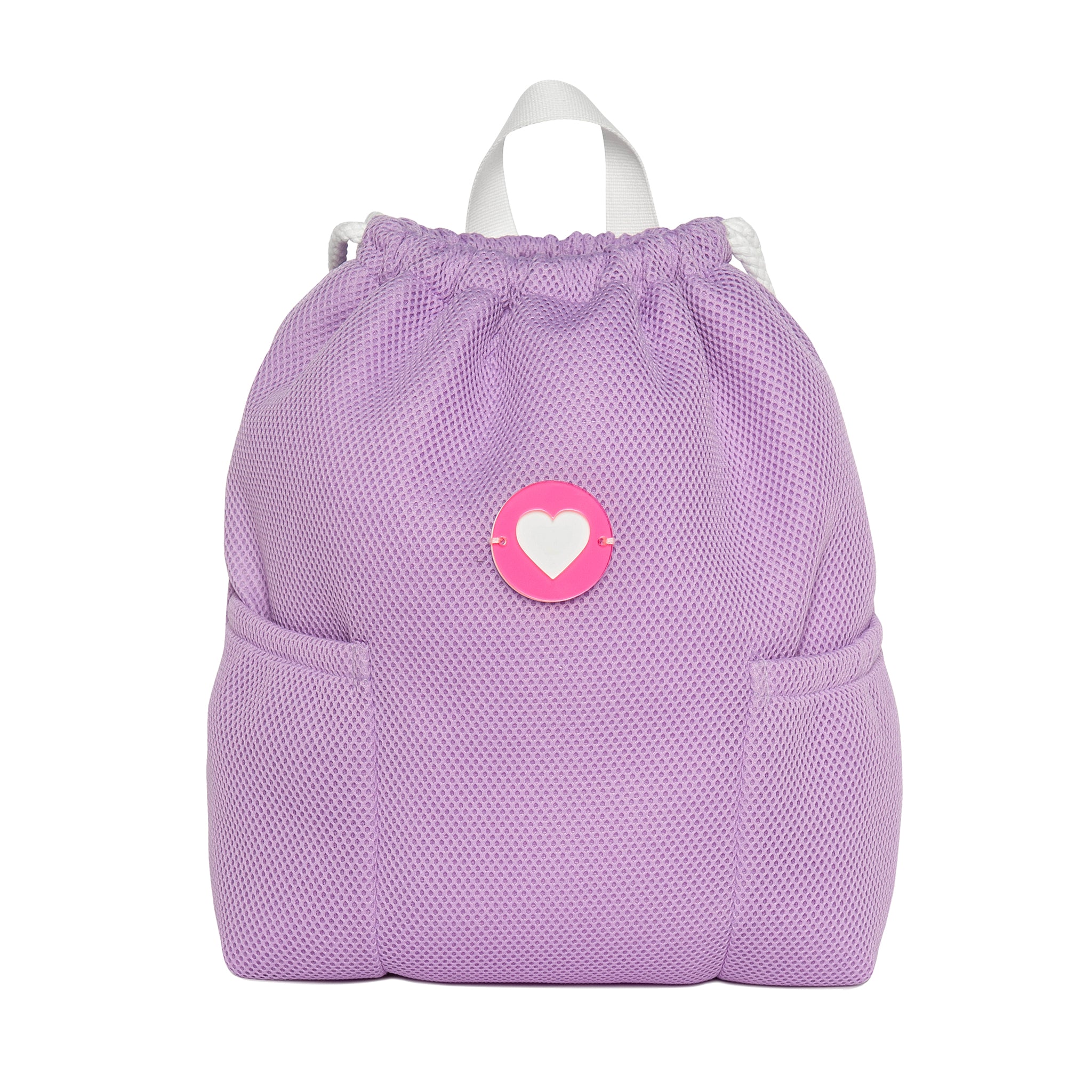 LILY Backpack | Lilac Bubbles Heart