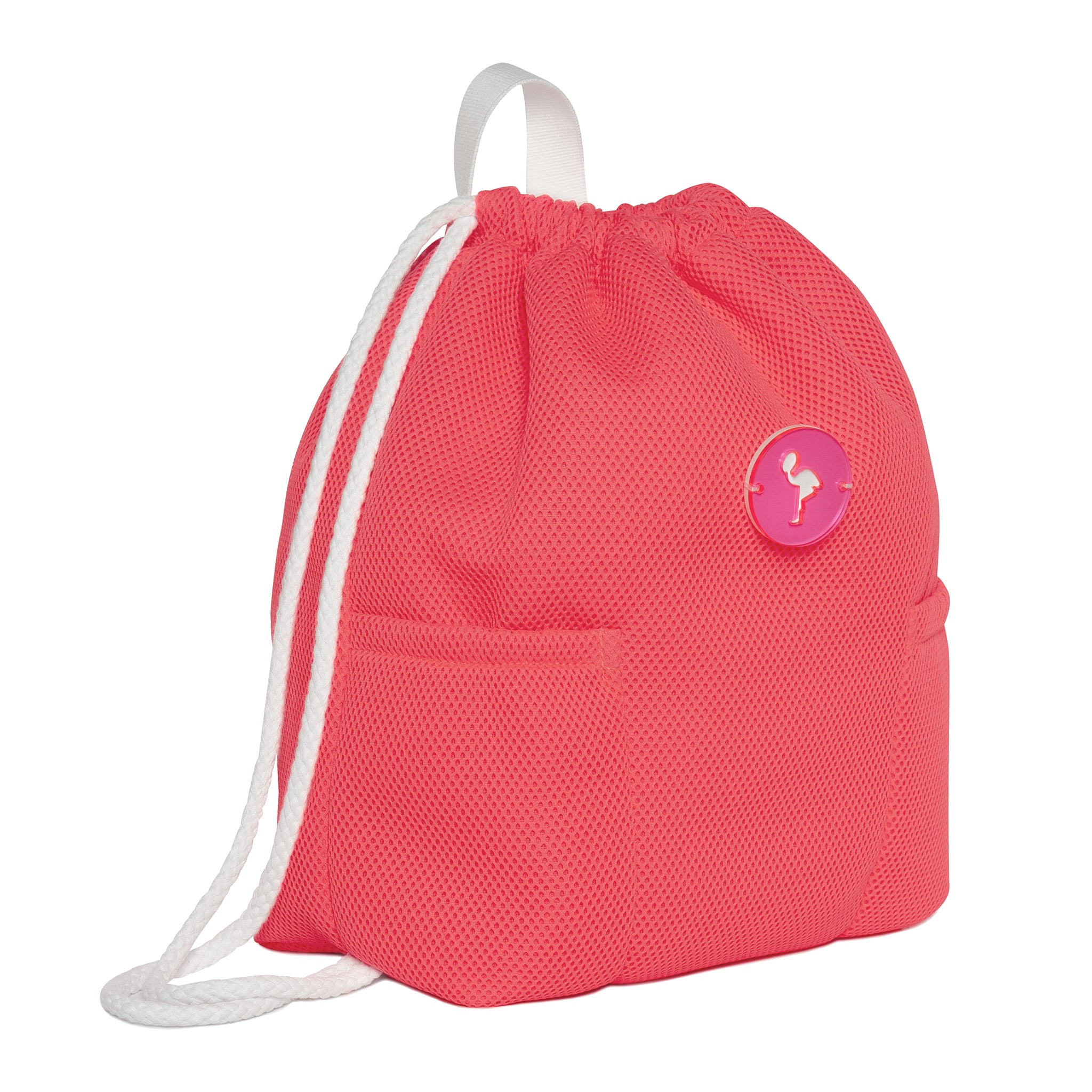 Lilly Backpack | Fushia Bubbles Flamingo