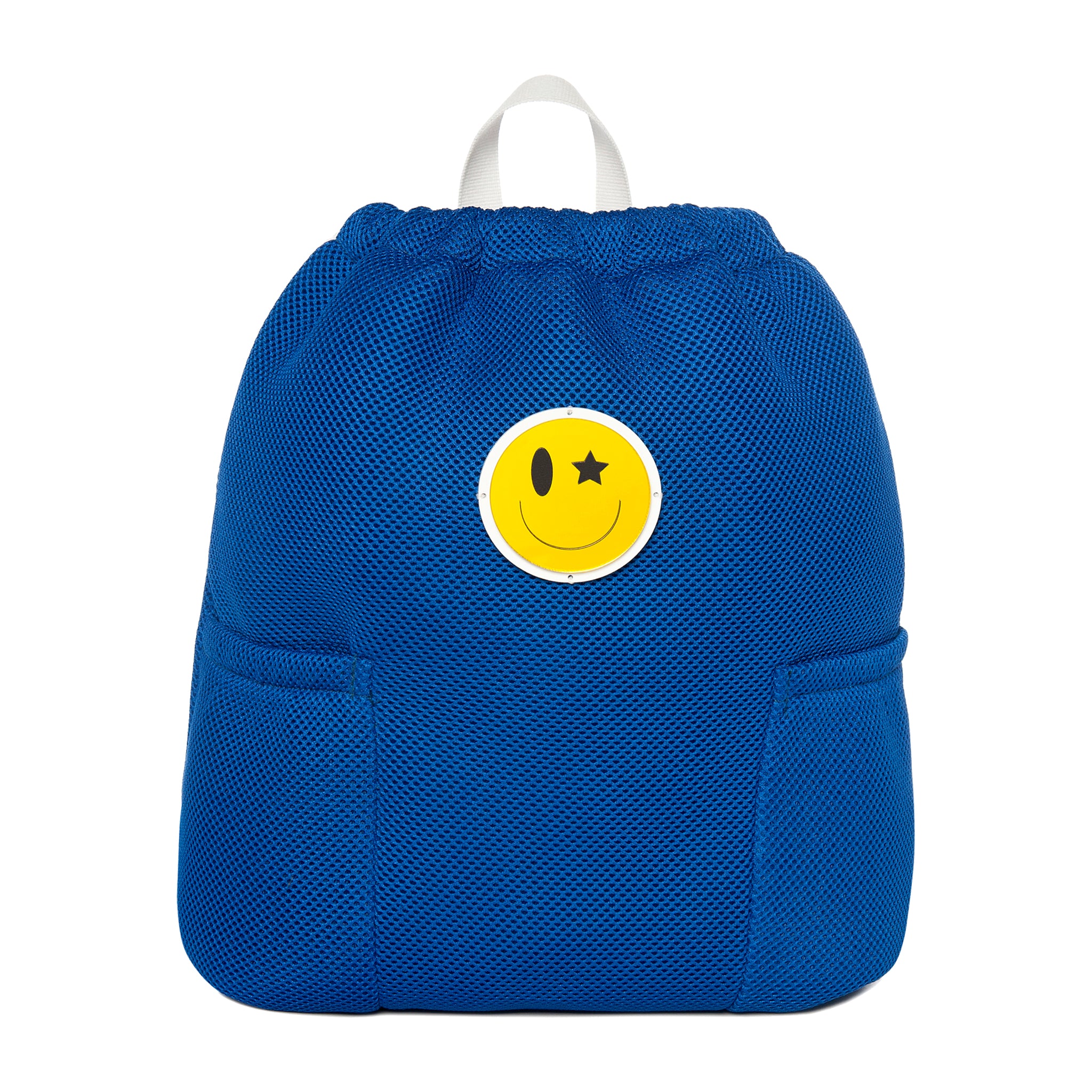 LILY Backpack Blue Bubbles Happy Face