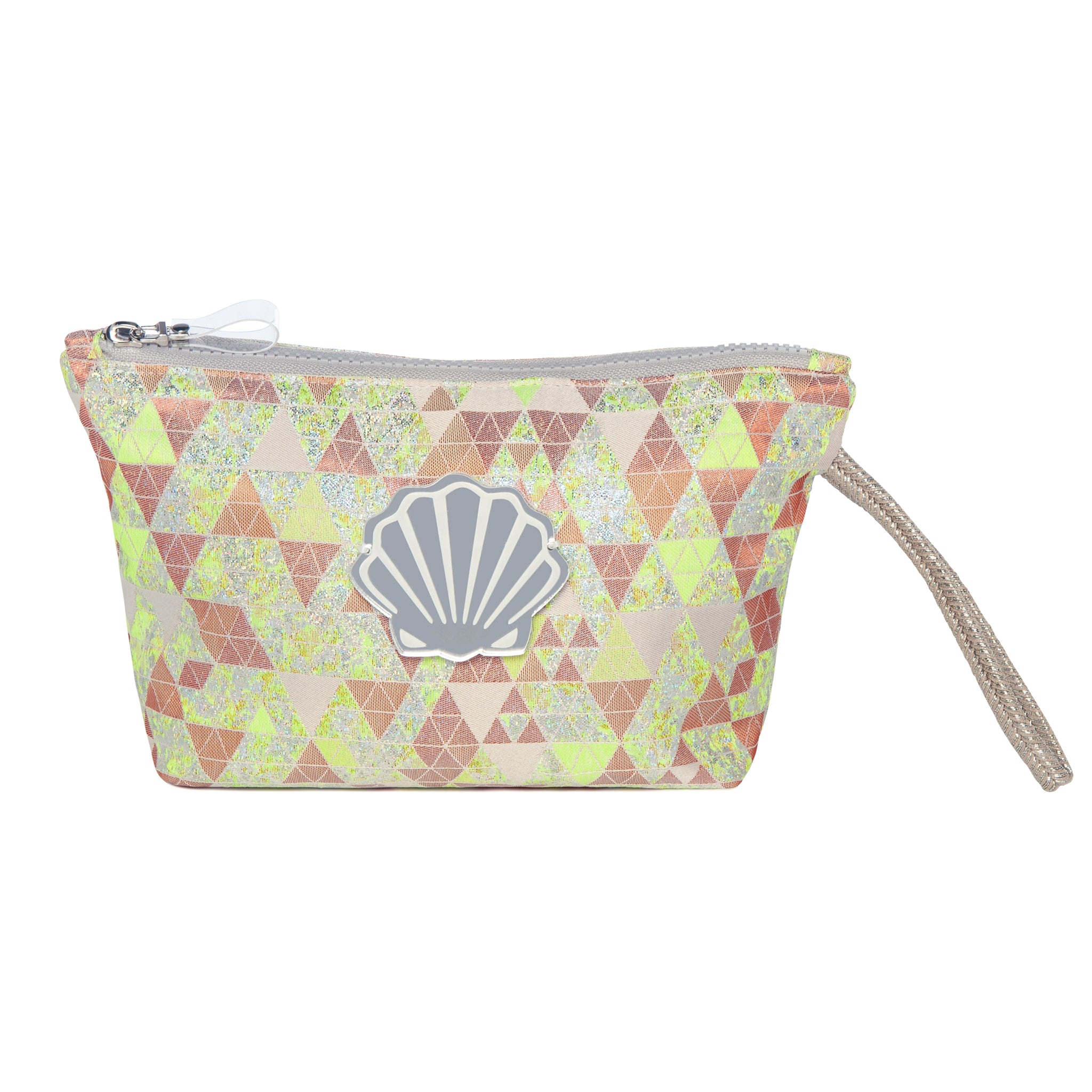 MARGO Pouch | Bronge Triangles Shell