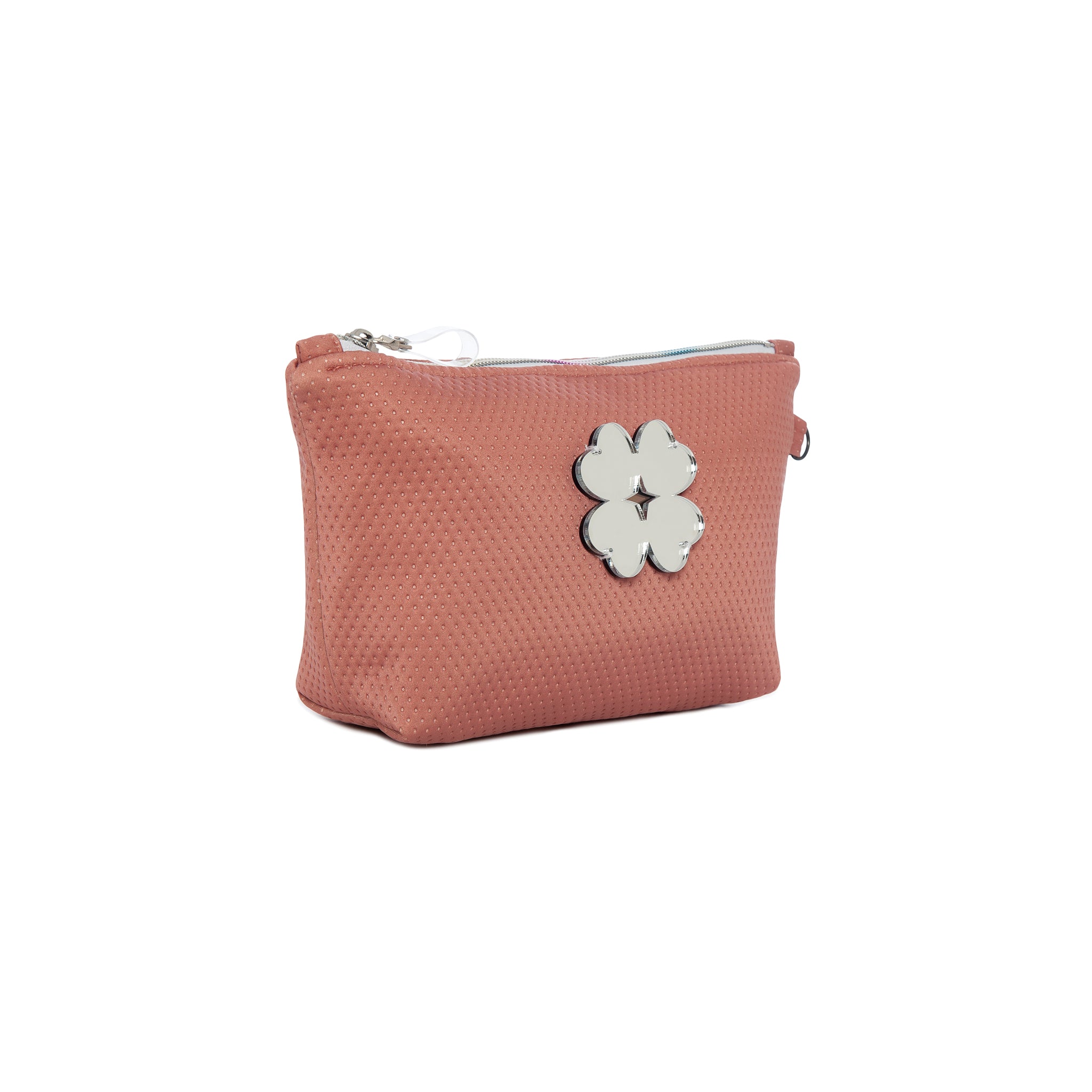 MARGO Pouch | Dusty PInk Dots Flower