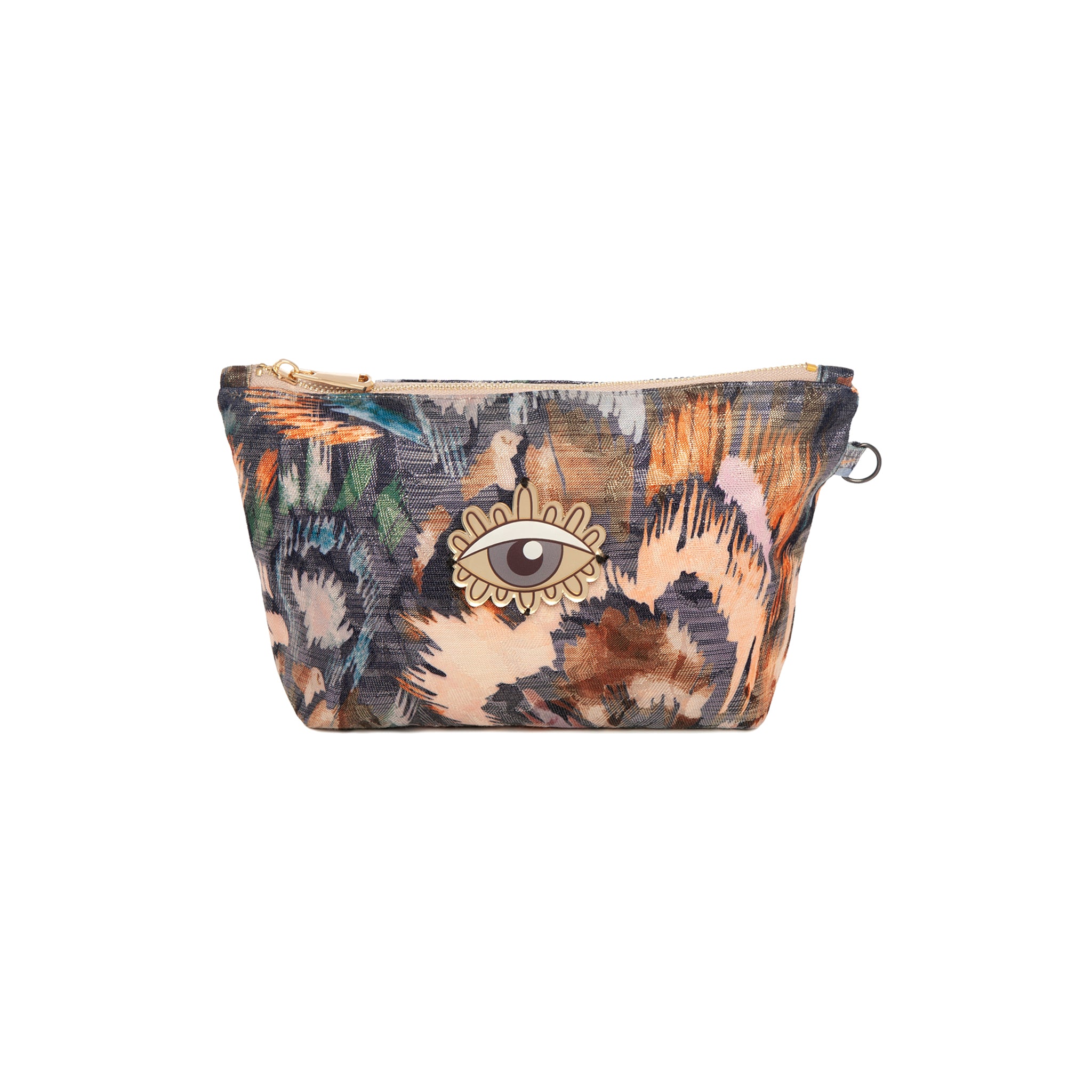 MARGO Pouch | Feathers Evil Eye