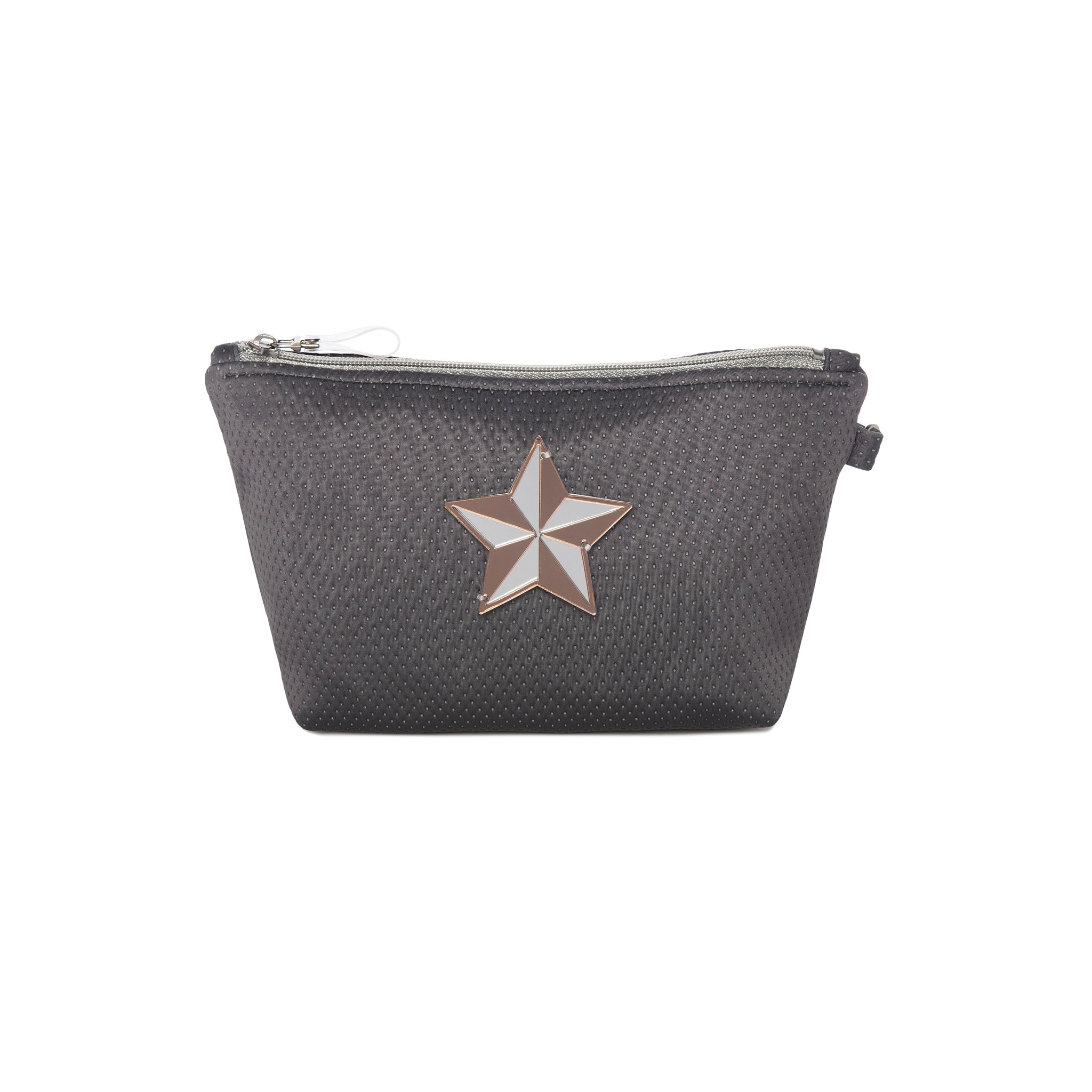 MARGO Pouch | Dark Grey Dots Star