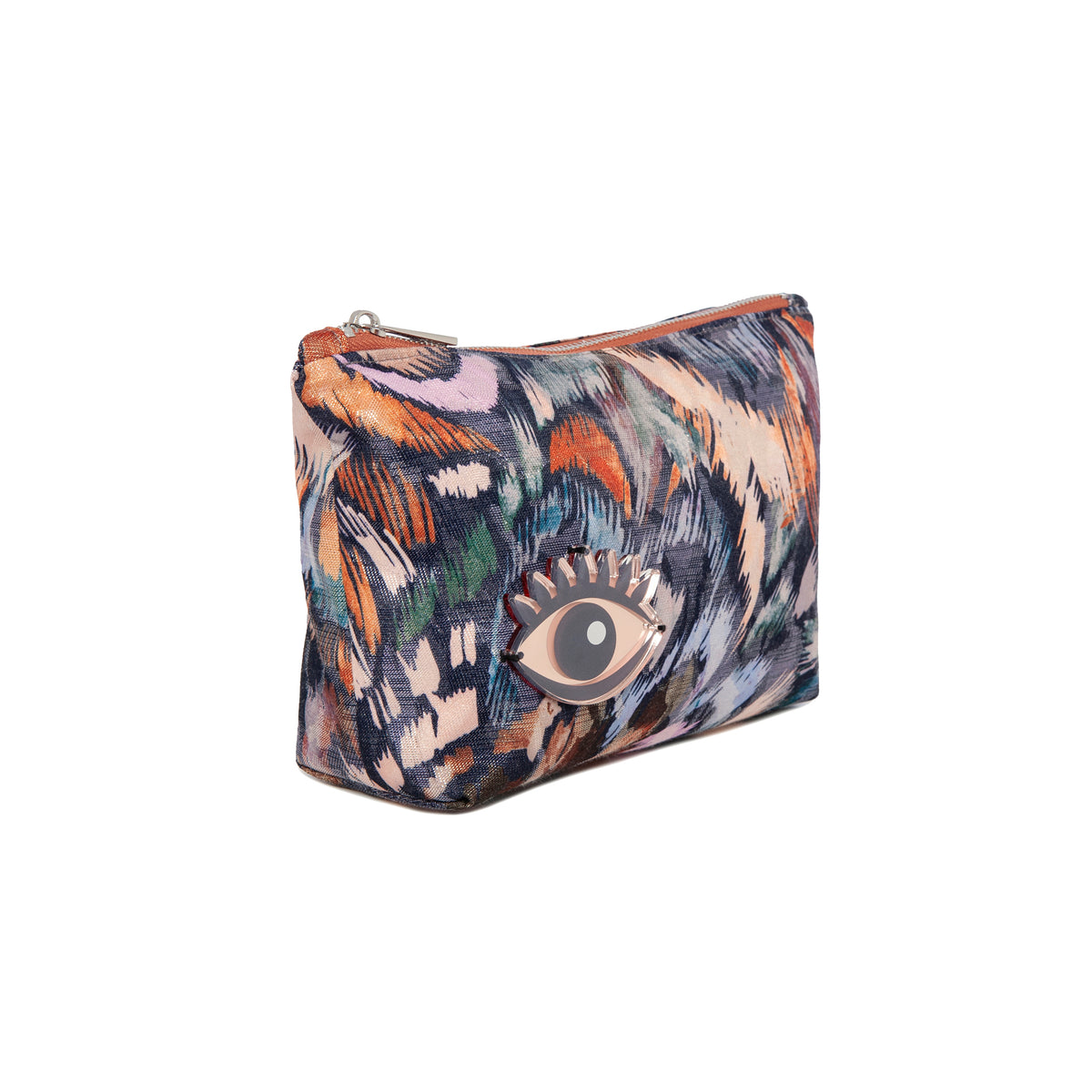 MARGO Pouch | Feathers Evil Eye