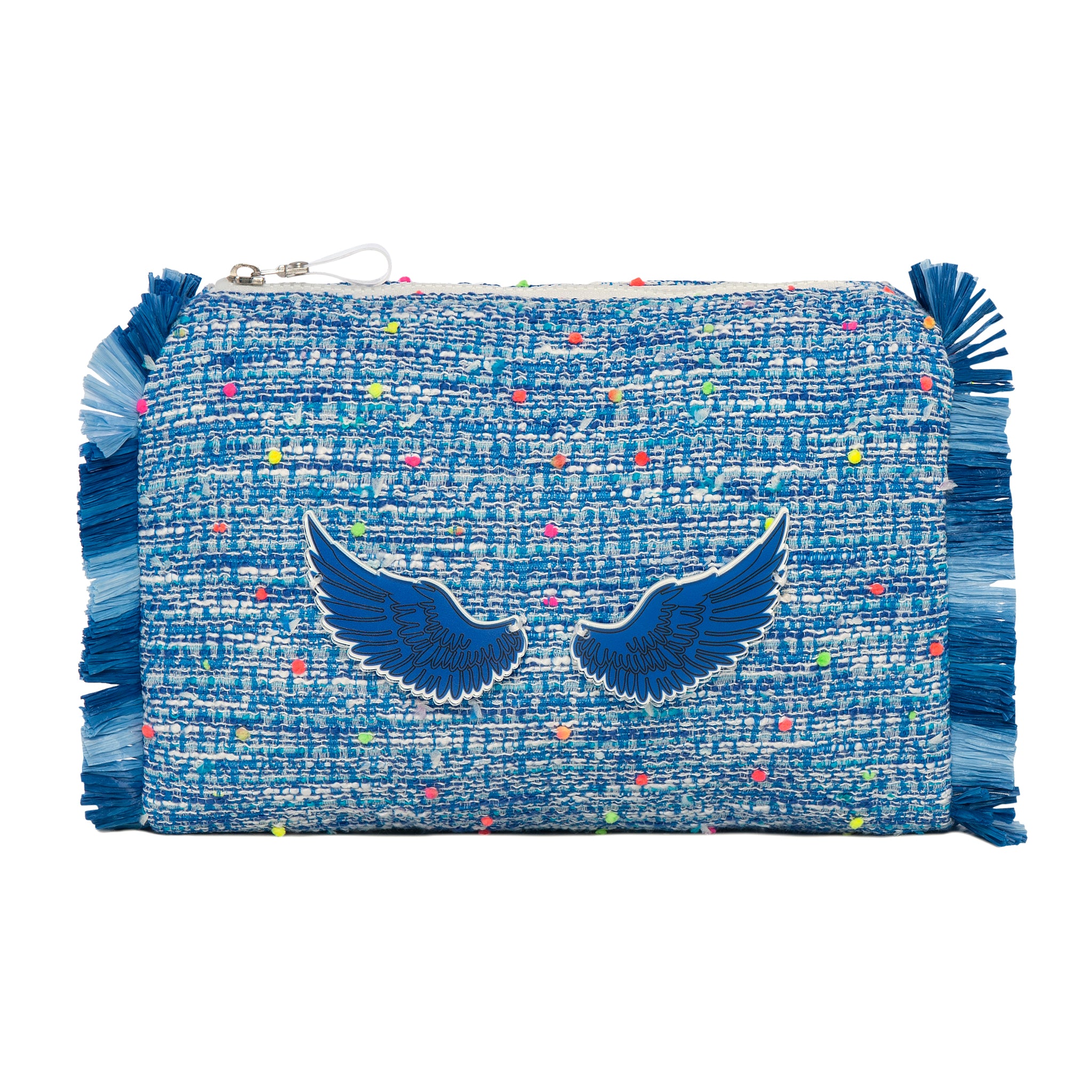 MELISSA Pouch | Blue Dots Wings