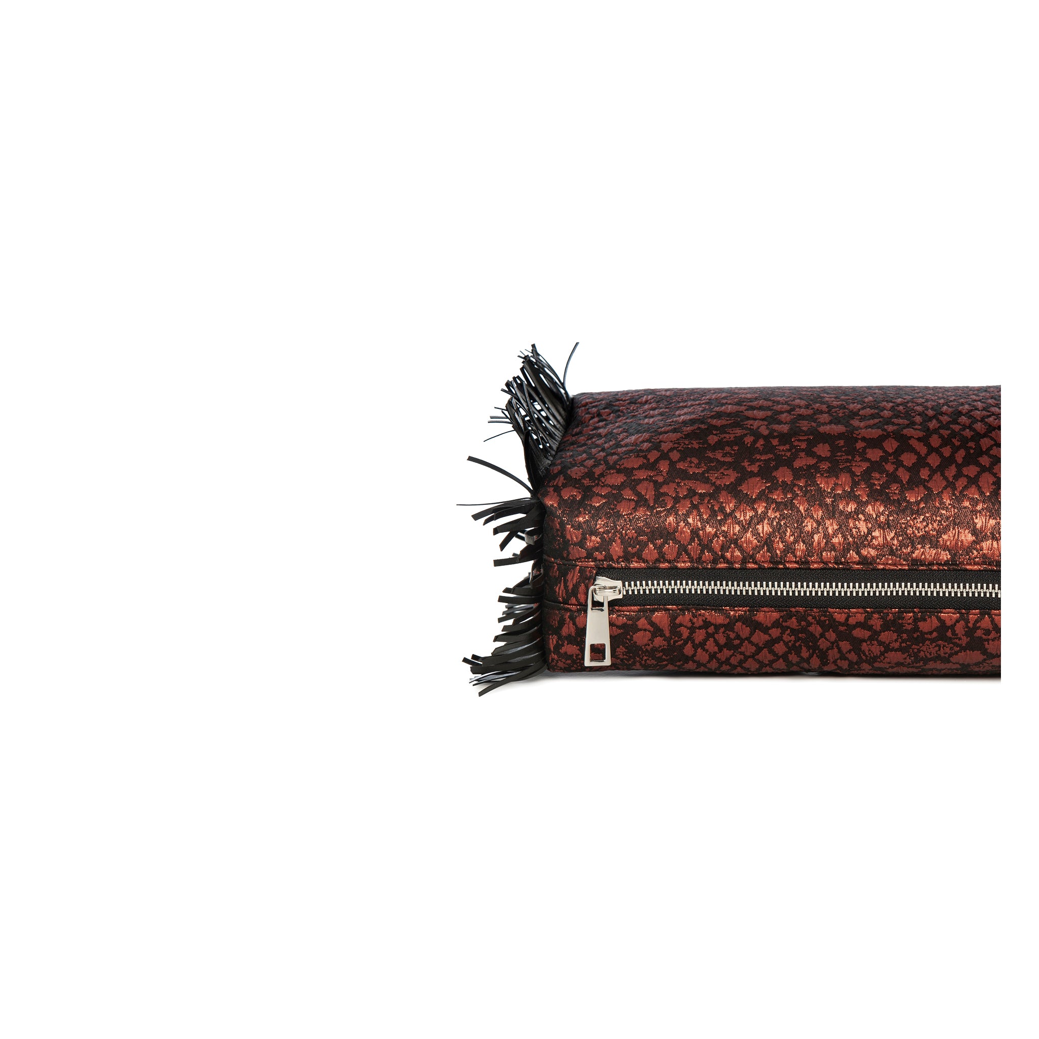 MELISSA Pouch | Copper Croc Leaf