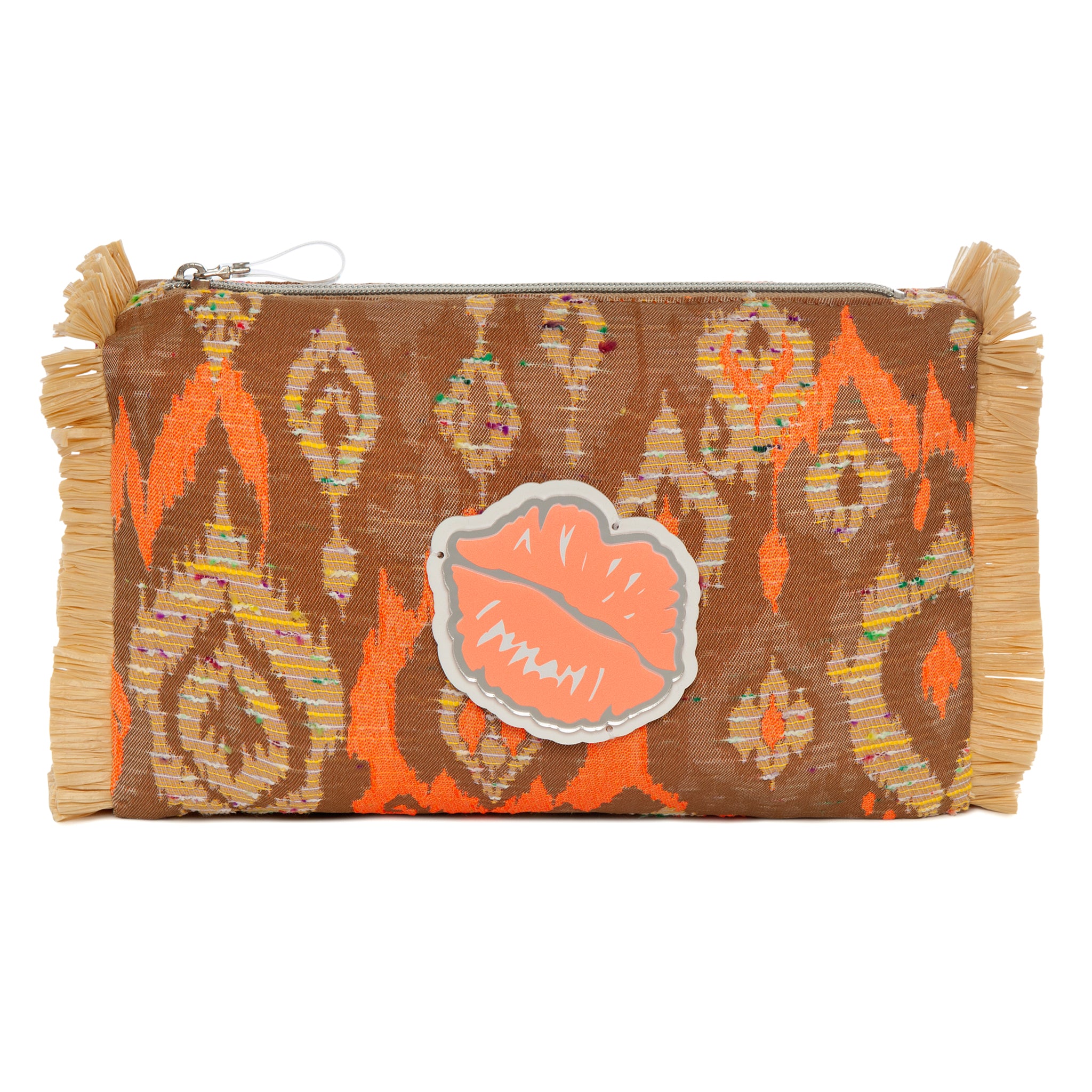 MELISSA Pouch | Mocha Ikat Kiss