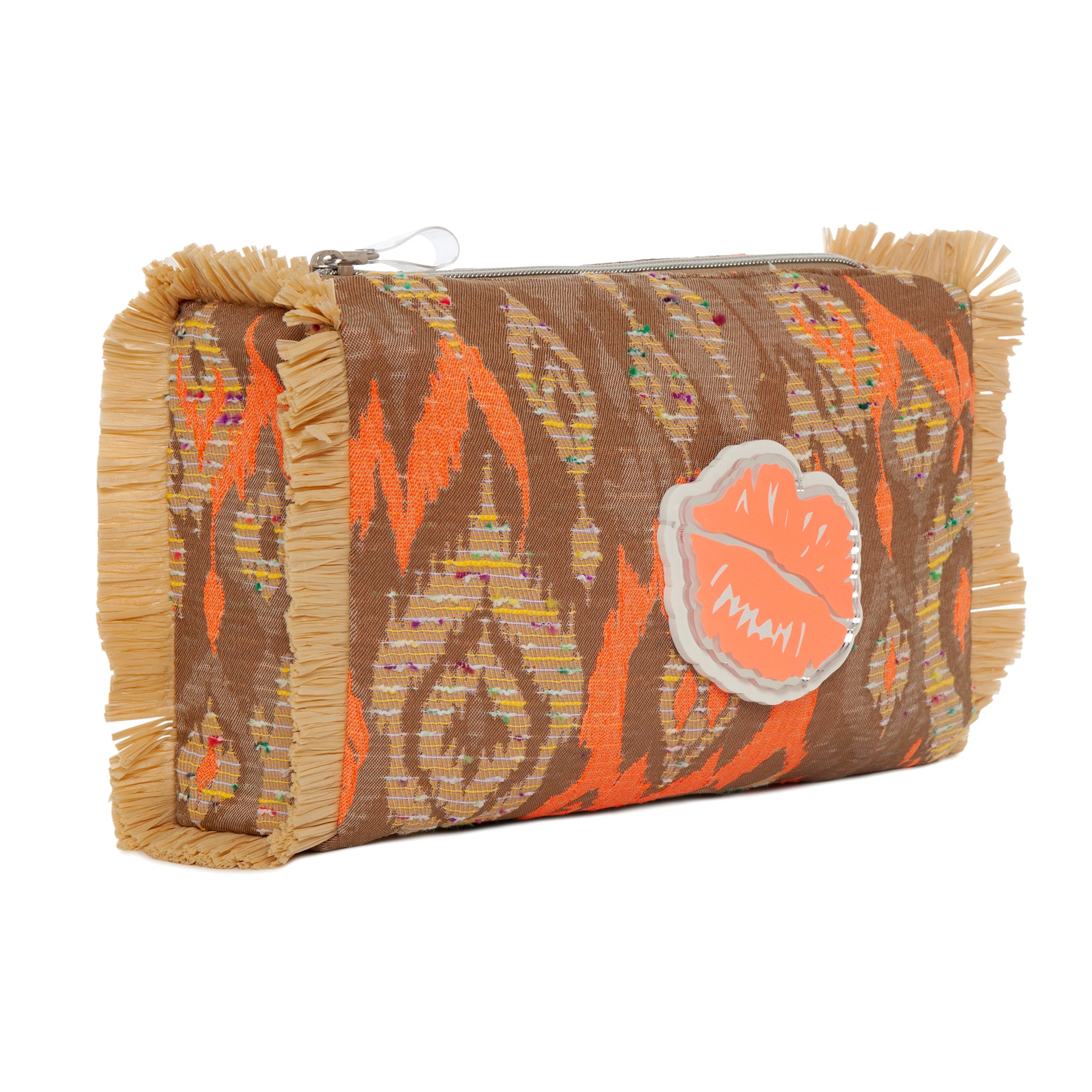 MELISSA Pouch | Mocha Ikat Kiss
