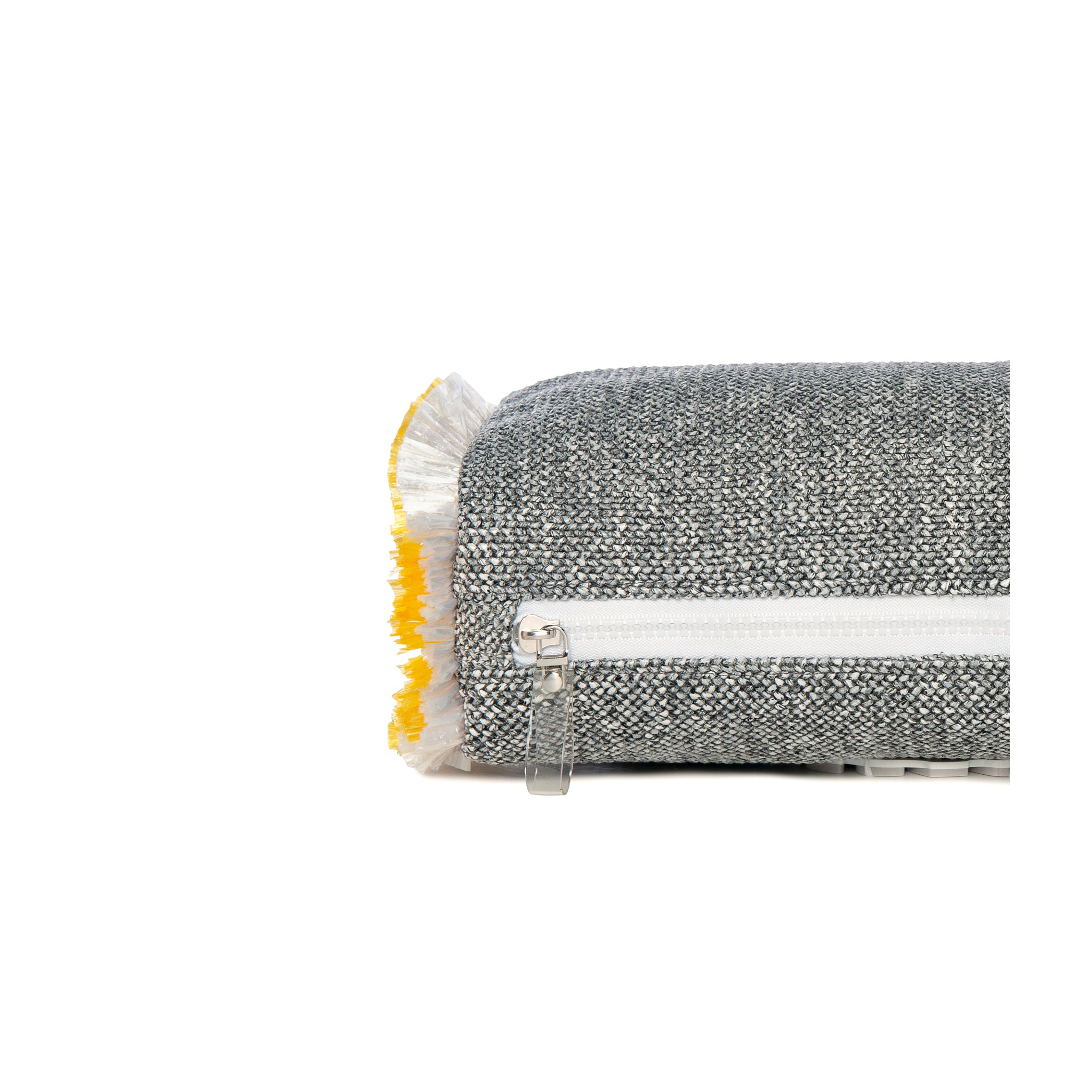MELISSA Pouch | Naked Black Tropical Leaf