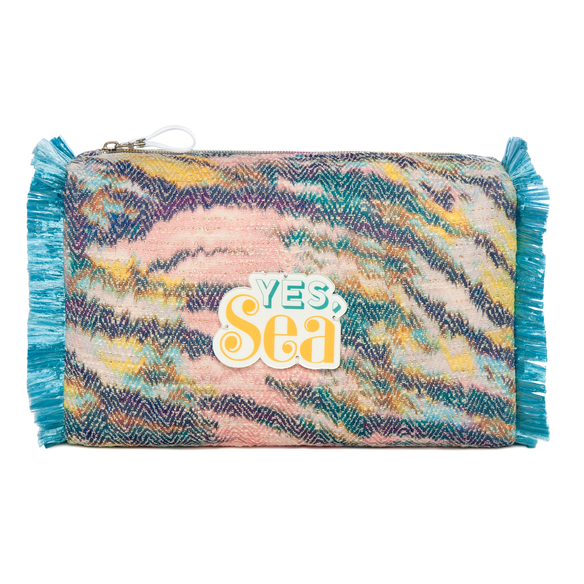 MELISSA Pouch | Rainbow Wash Yes Sea