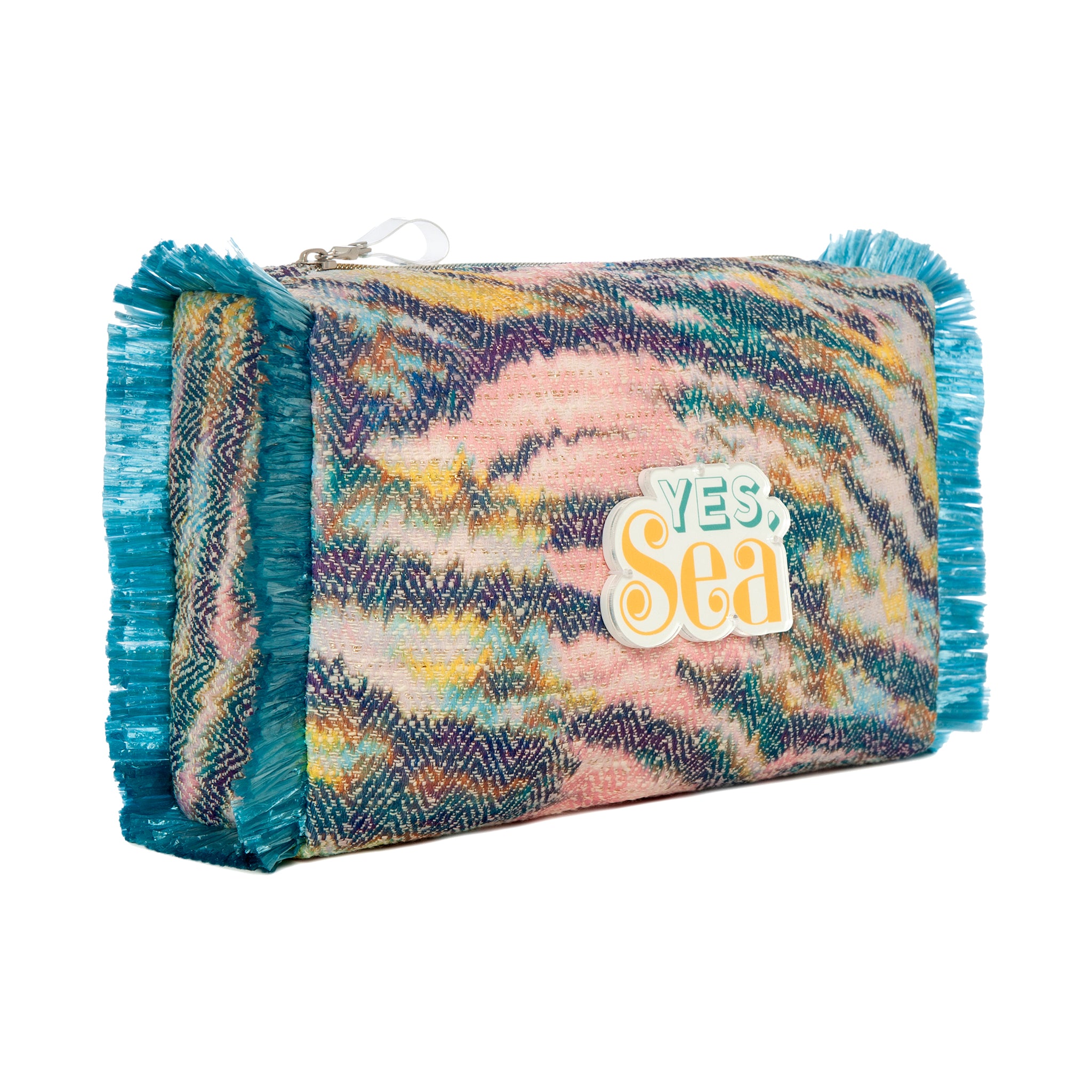 MELISSA Pouch | Rainbow Wash Yes Sea
