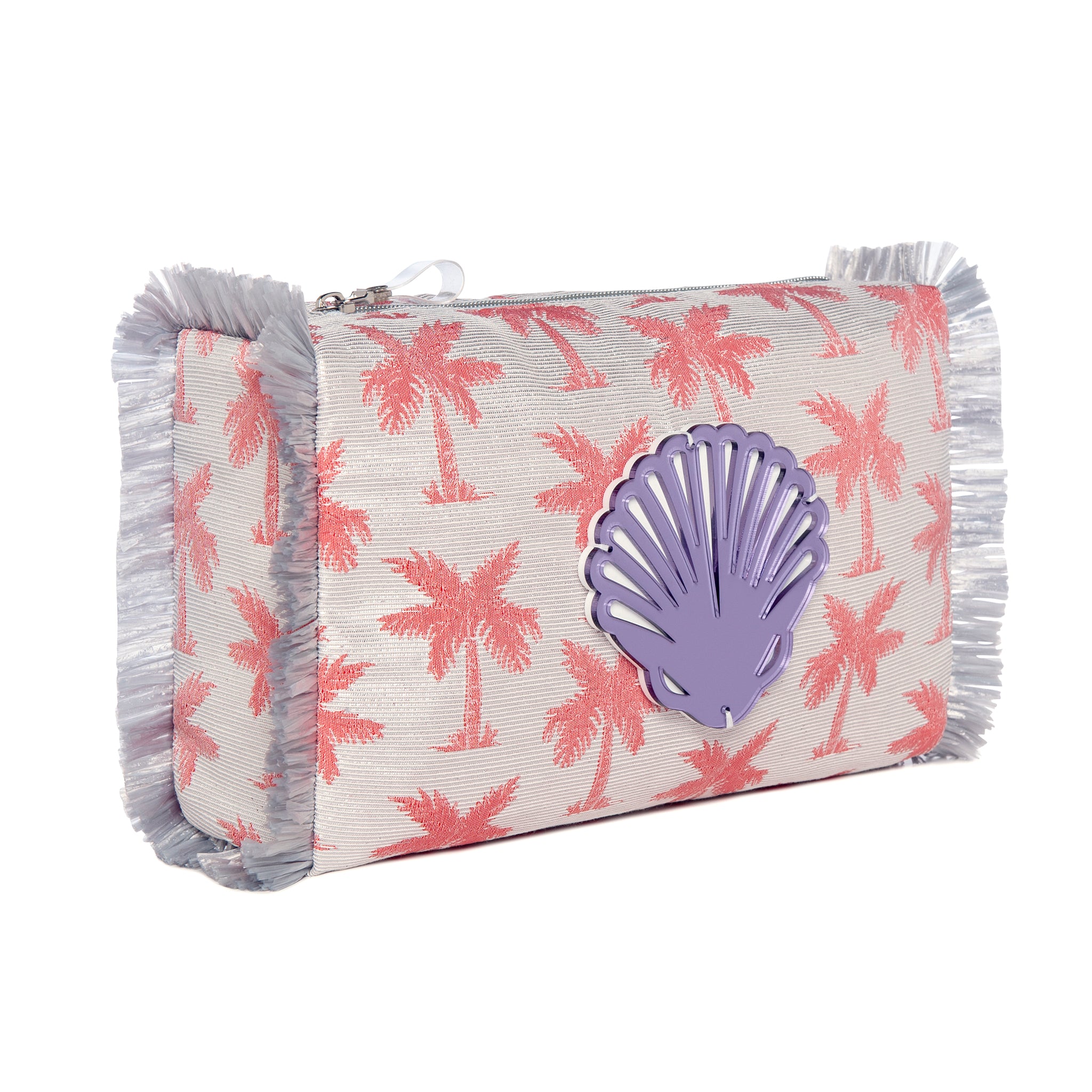 MELISSA Pouch | Red Palms Shell