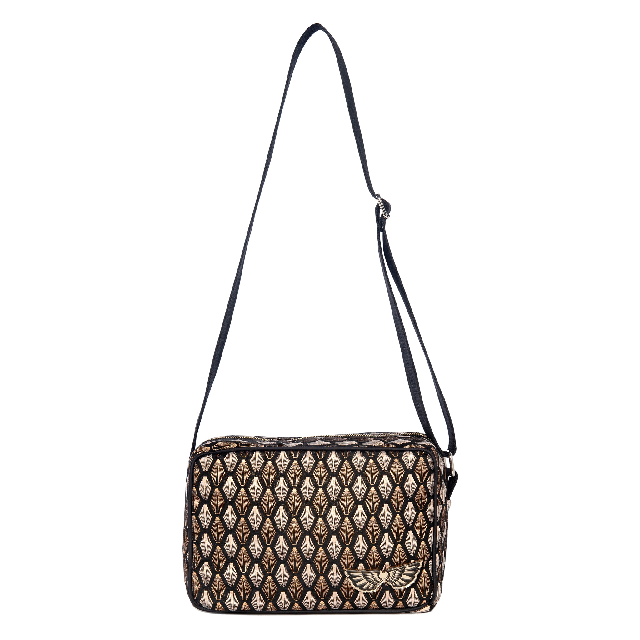 NADIA Shoulder Bag | Art Deco Wings